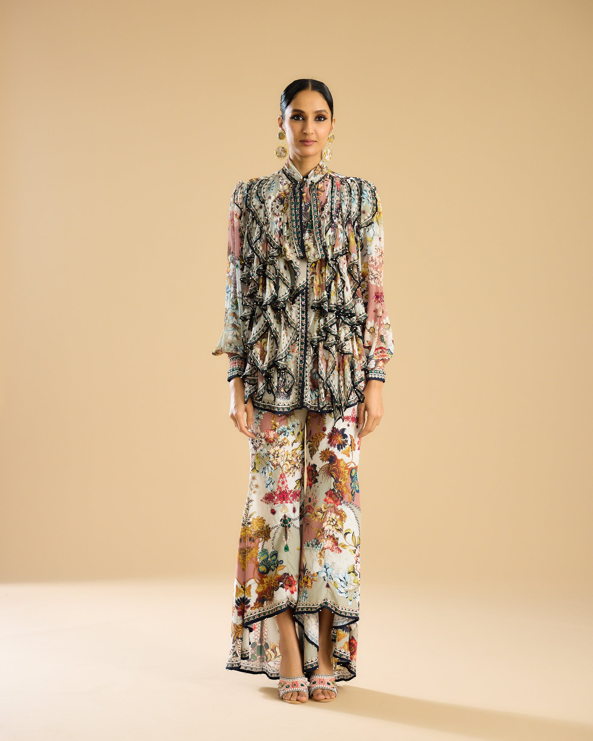 Nizam : Franchesca - Ivory/Peach