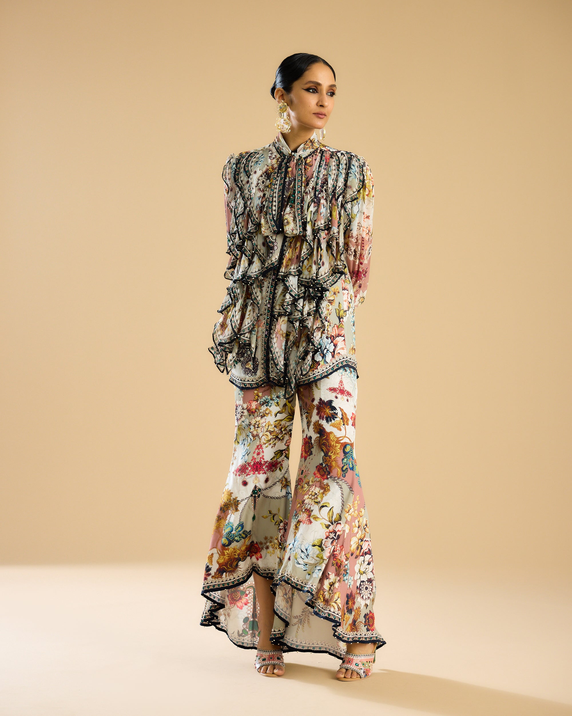 Nizam : Franchesca - Ivory/Peach