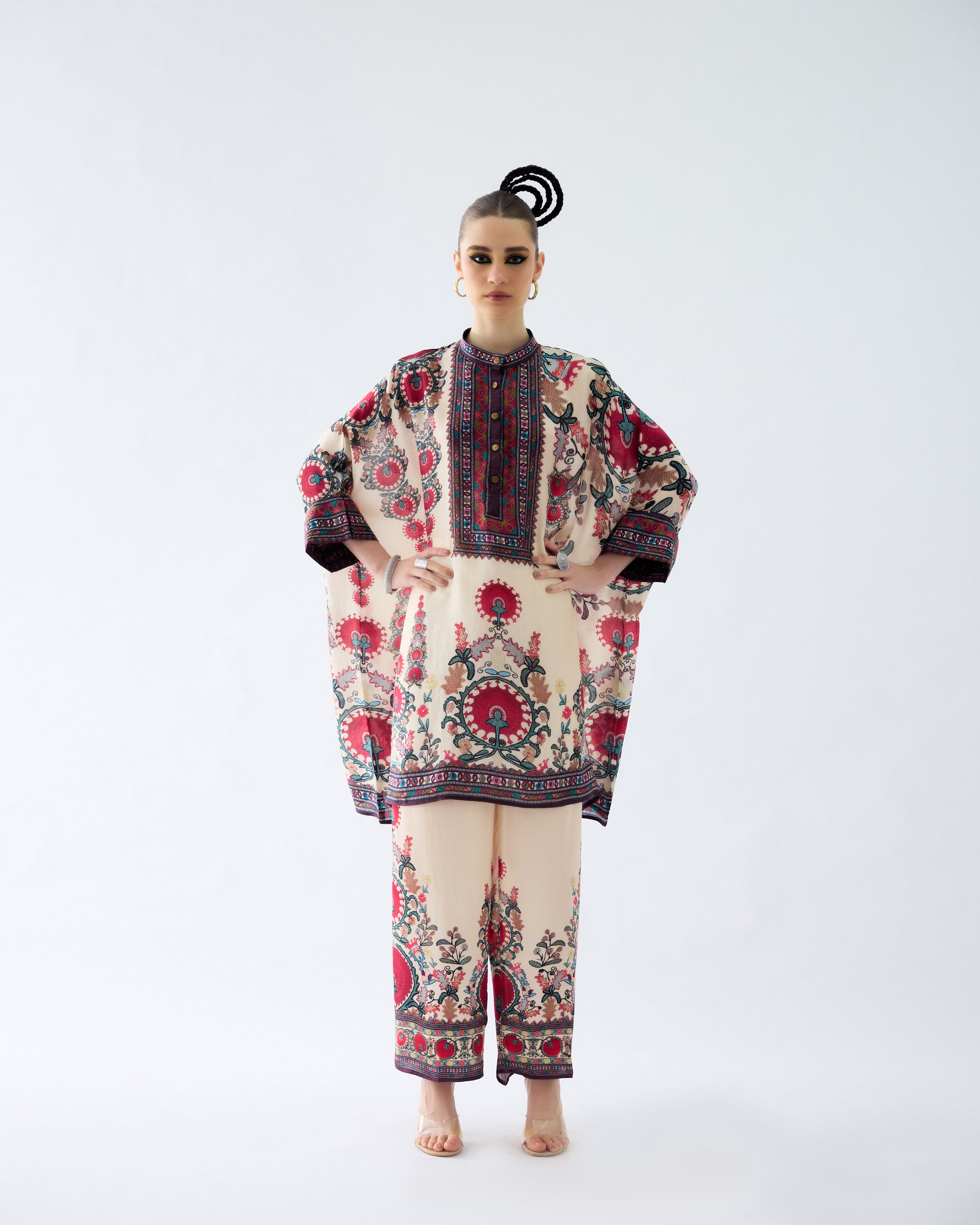 Bukhara : Chanel 36" - Maroon