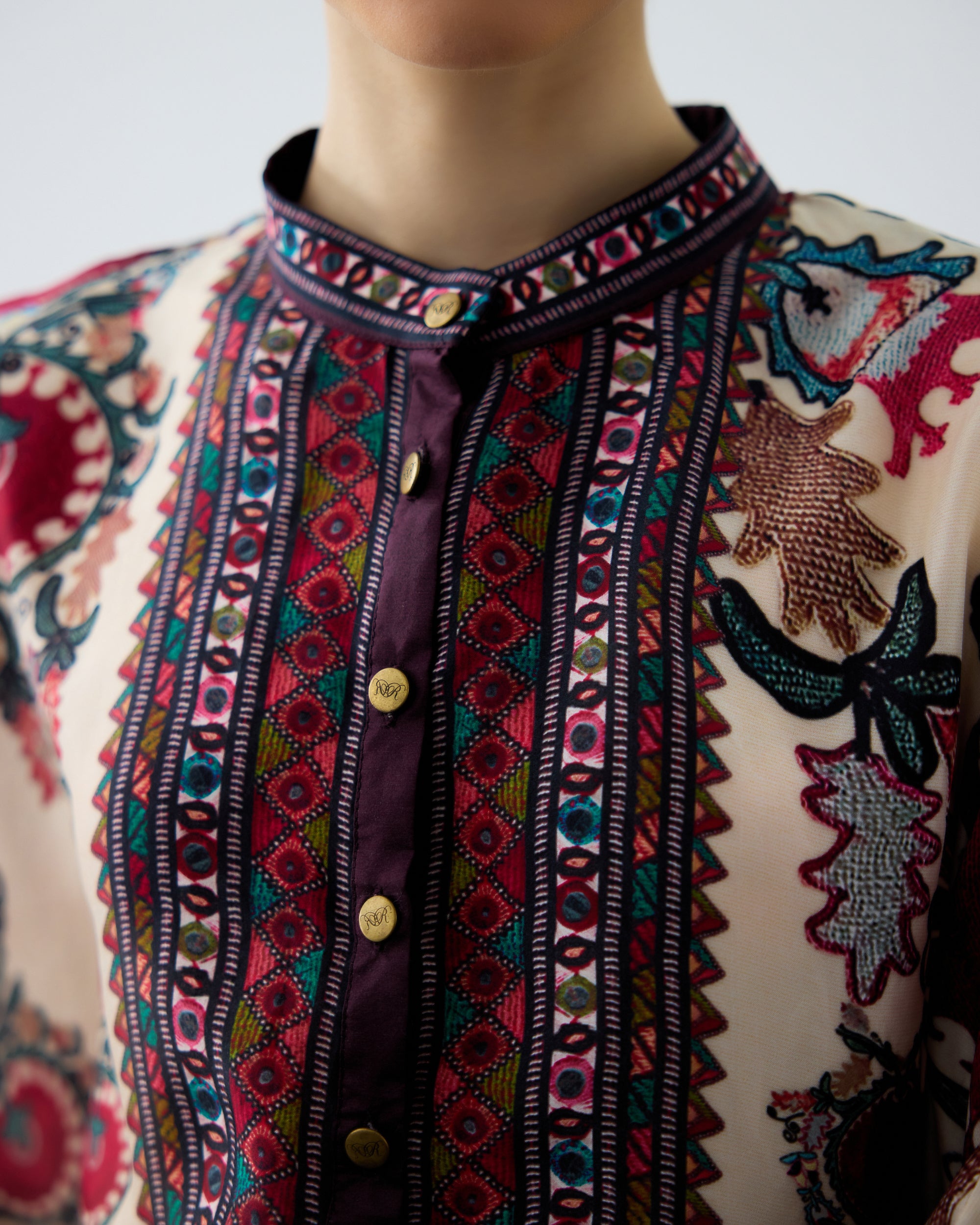 Bukhara : Chanel 36" - Maroon