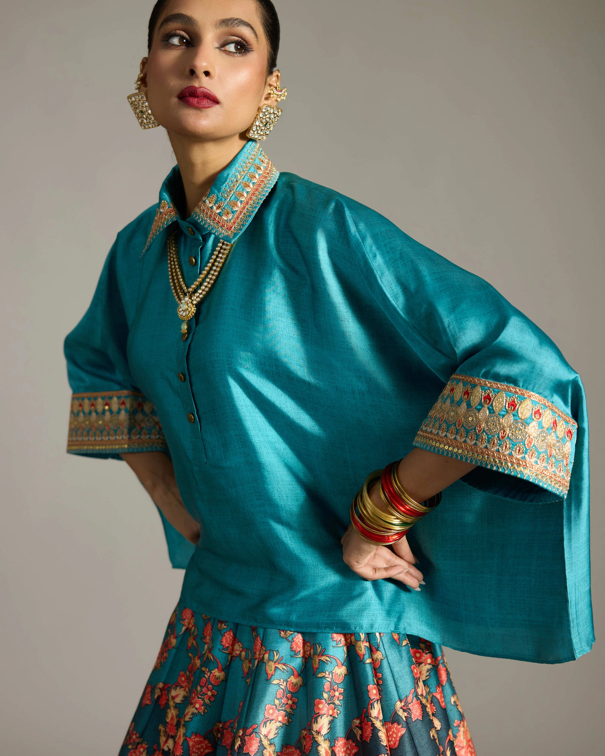 CHINTZ : Vanya Leela Set