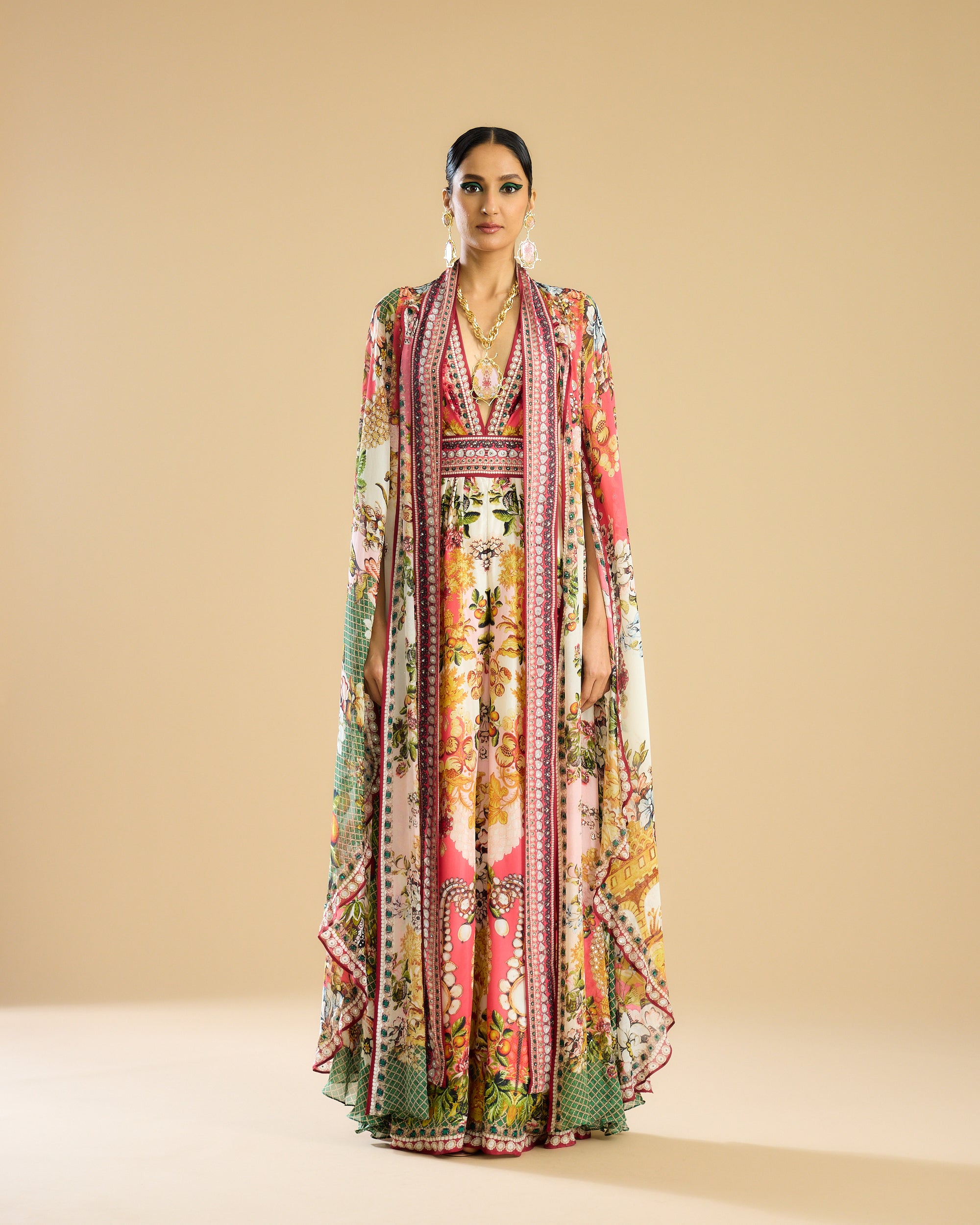 Nizam : Benazir - Ivory/Peach