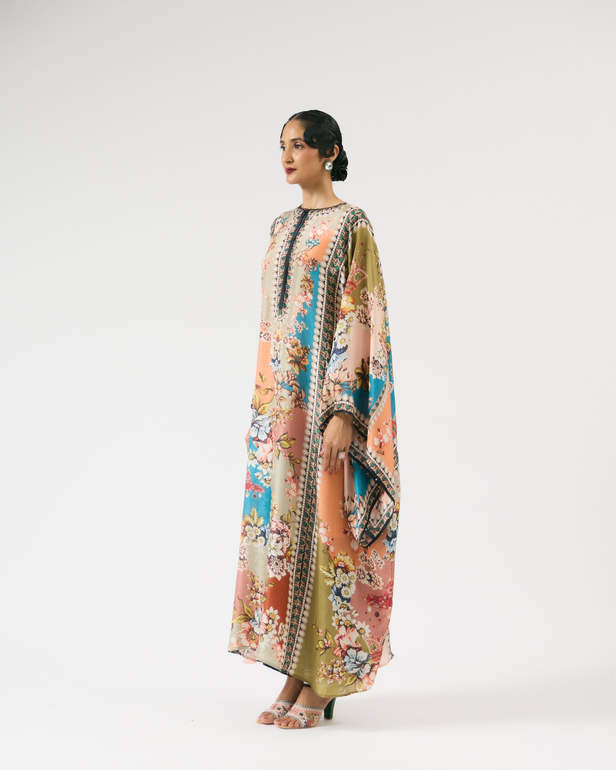 Nizam : Beatrice - Salmon/Blue