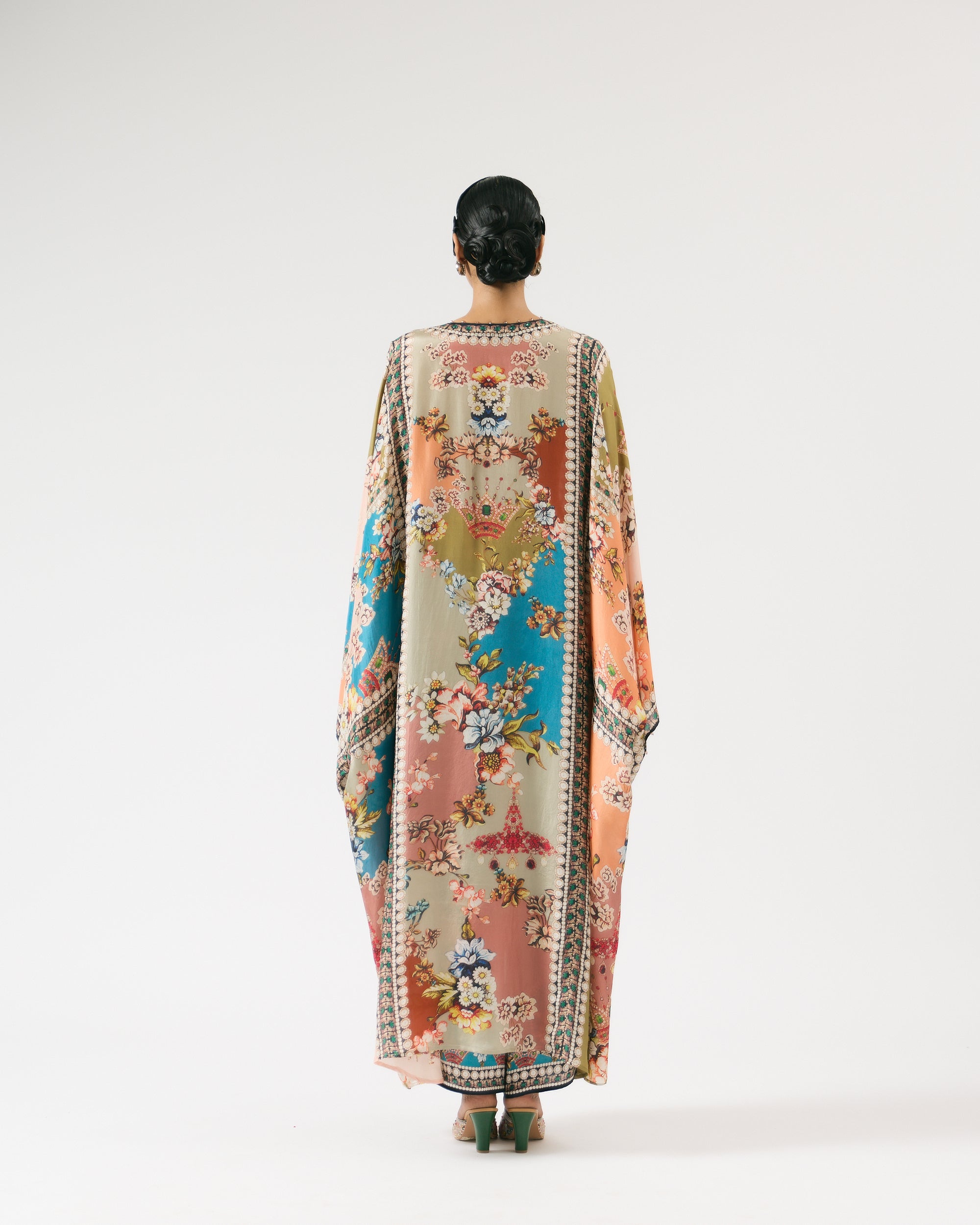 Nizam : Beatrice - Salmon/Blue