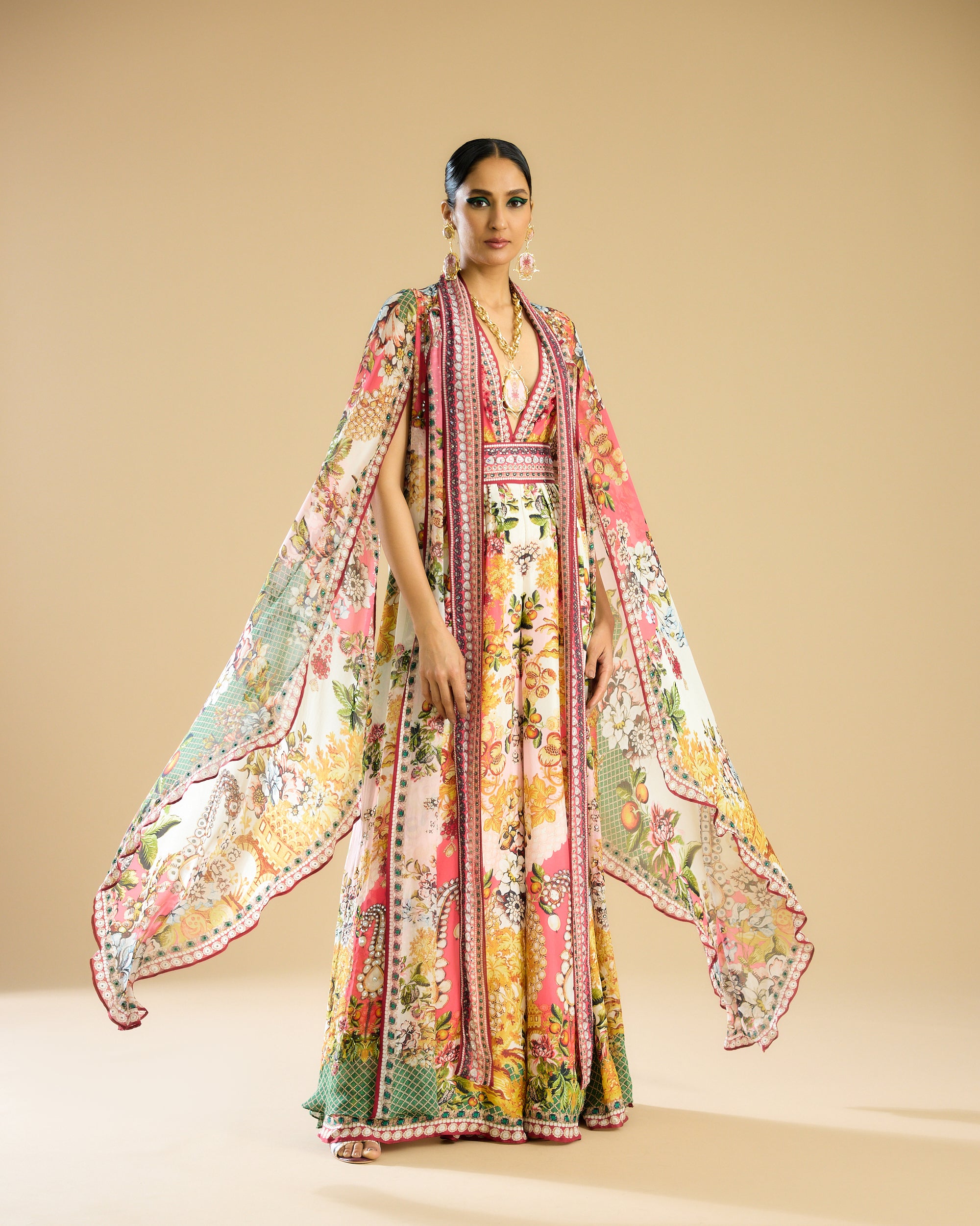 Nizam : Benazir - Ivory/Peach