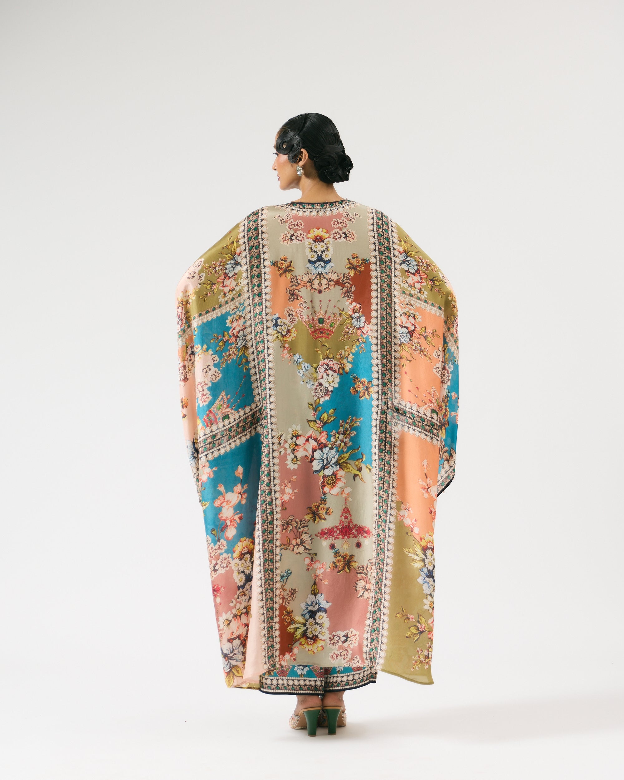 Nizam : Beatrice - Salmon/Blue
