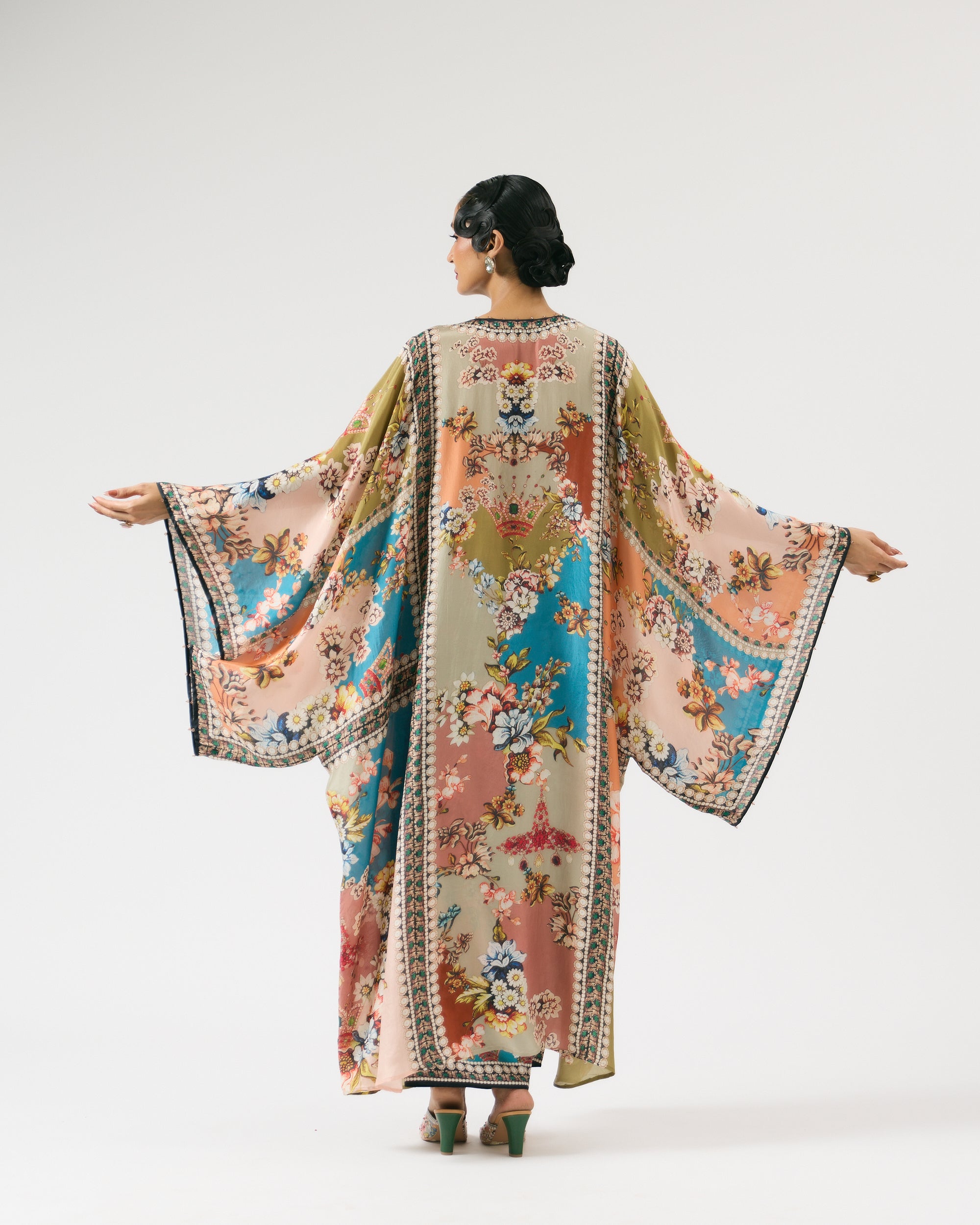 Nizam : Beatrice - Salmon/Blue