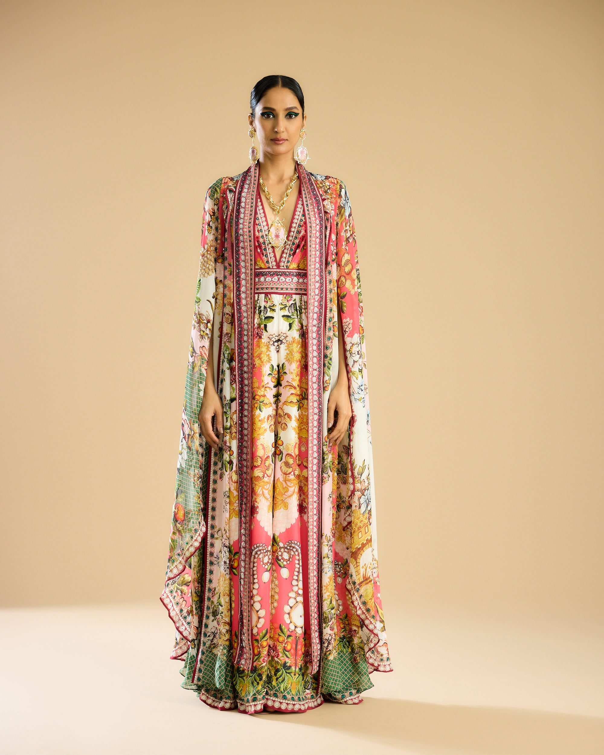 Nizam : Benazir - Ivory/Peach