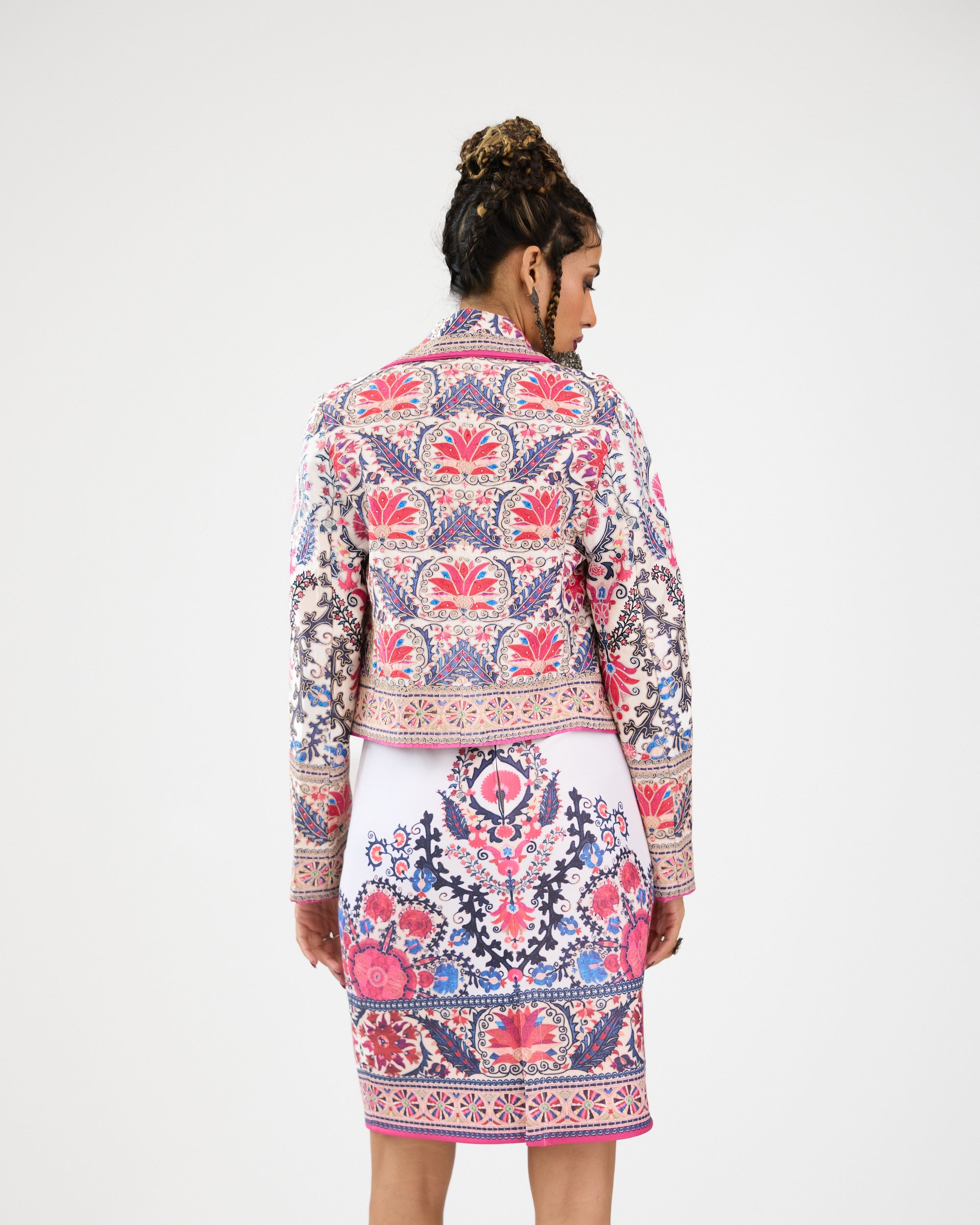 A Bukhara Summer : Natasha - Ivory/Blue