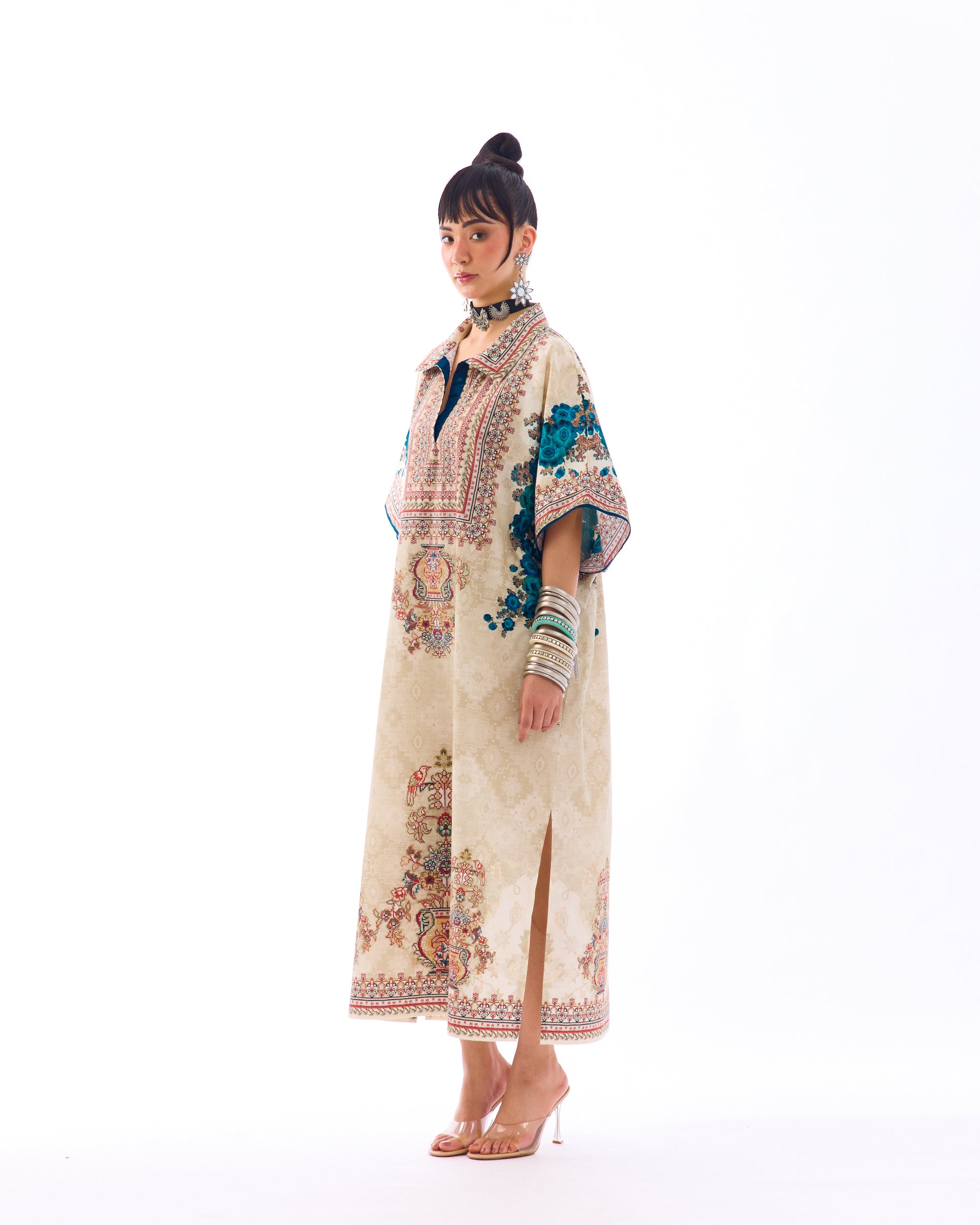 J'adore : Brianna - Beige/Turquoise