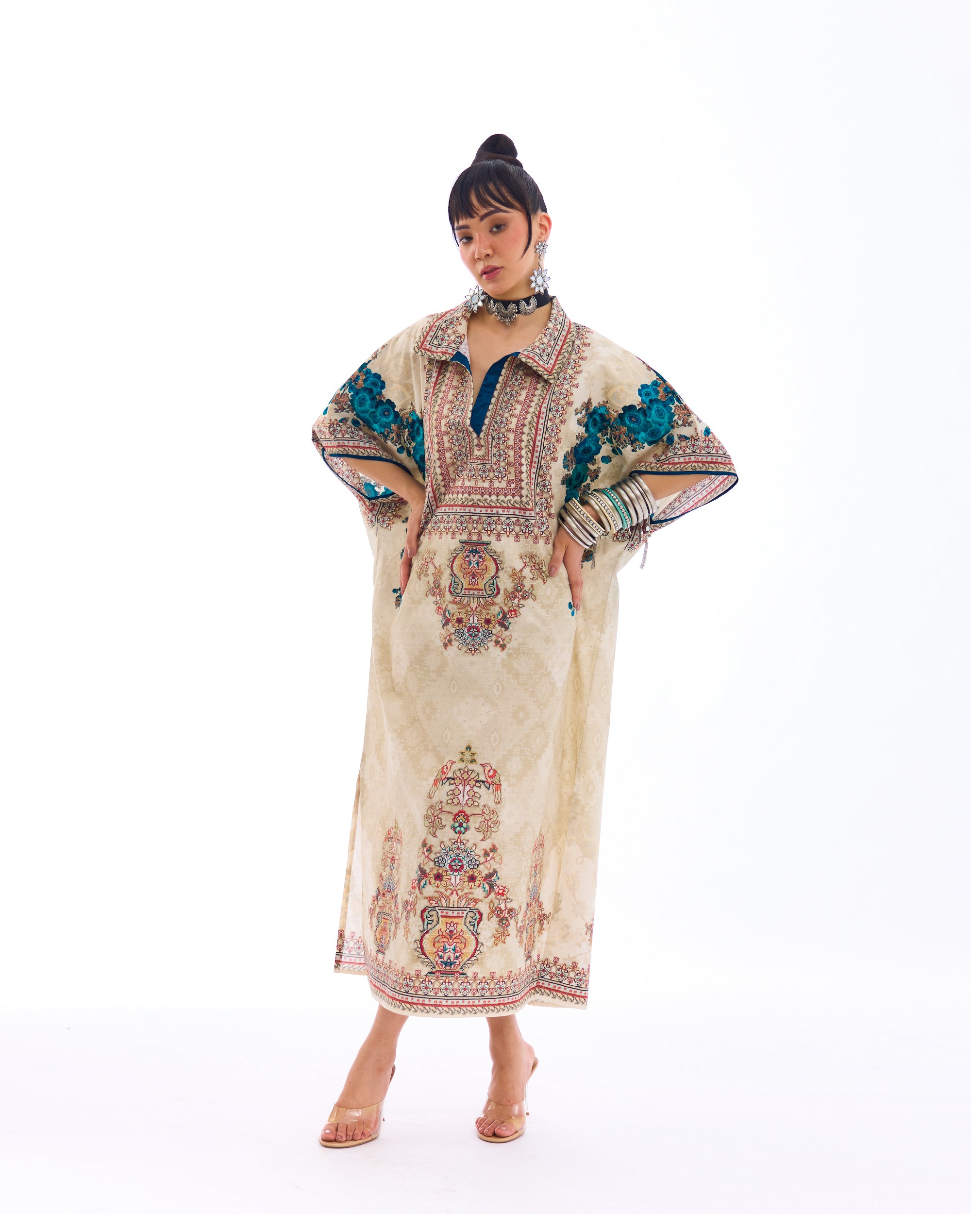 J'adore : Brianna - Beige/Turquoise