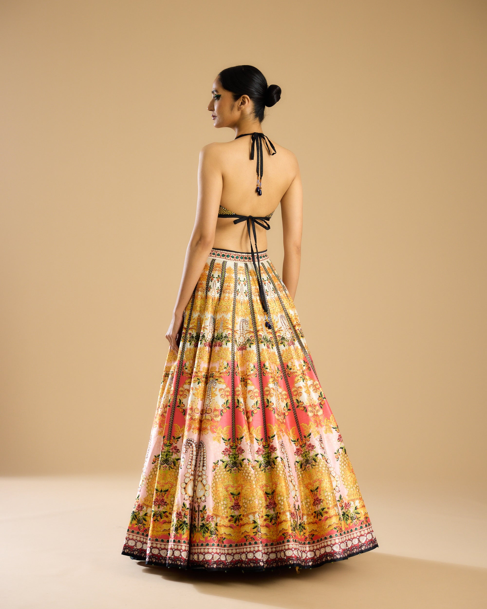 Nizam : Jignasa Leela - Mustard/Emerald
