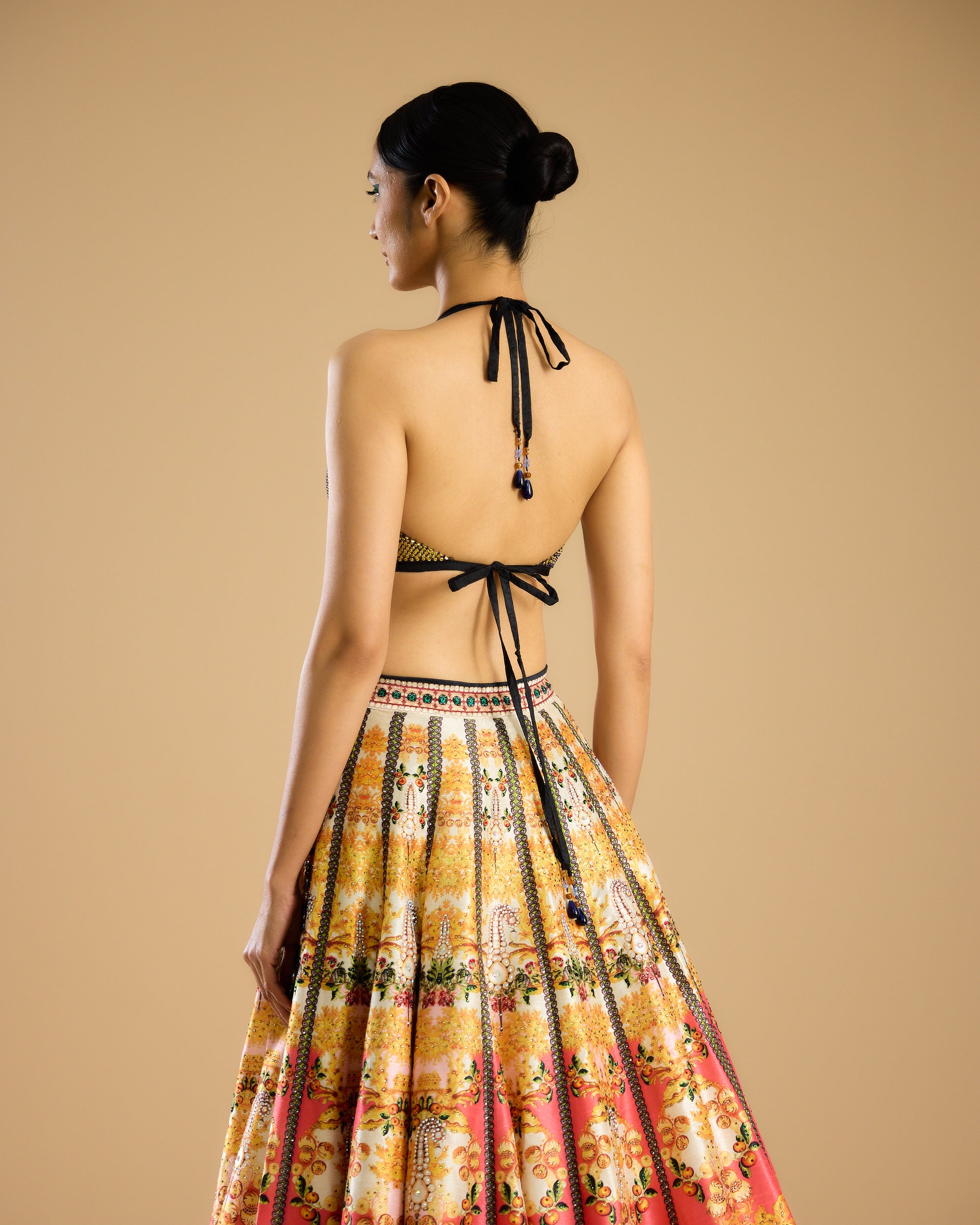 Nizam : Jignasa Leela - Mustard/Emerald