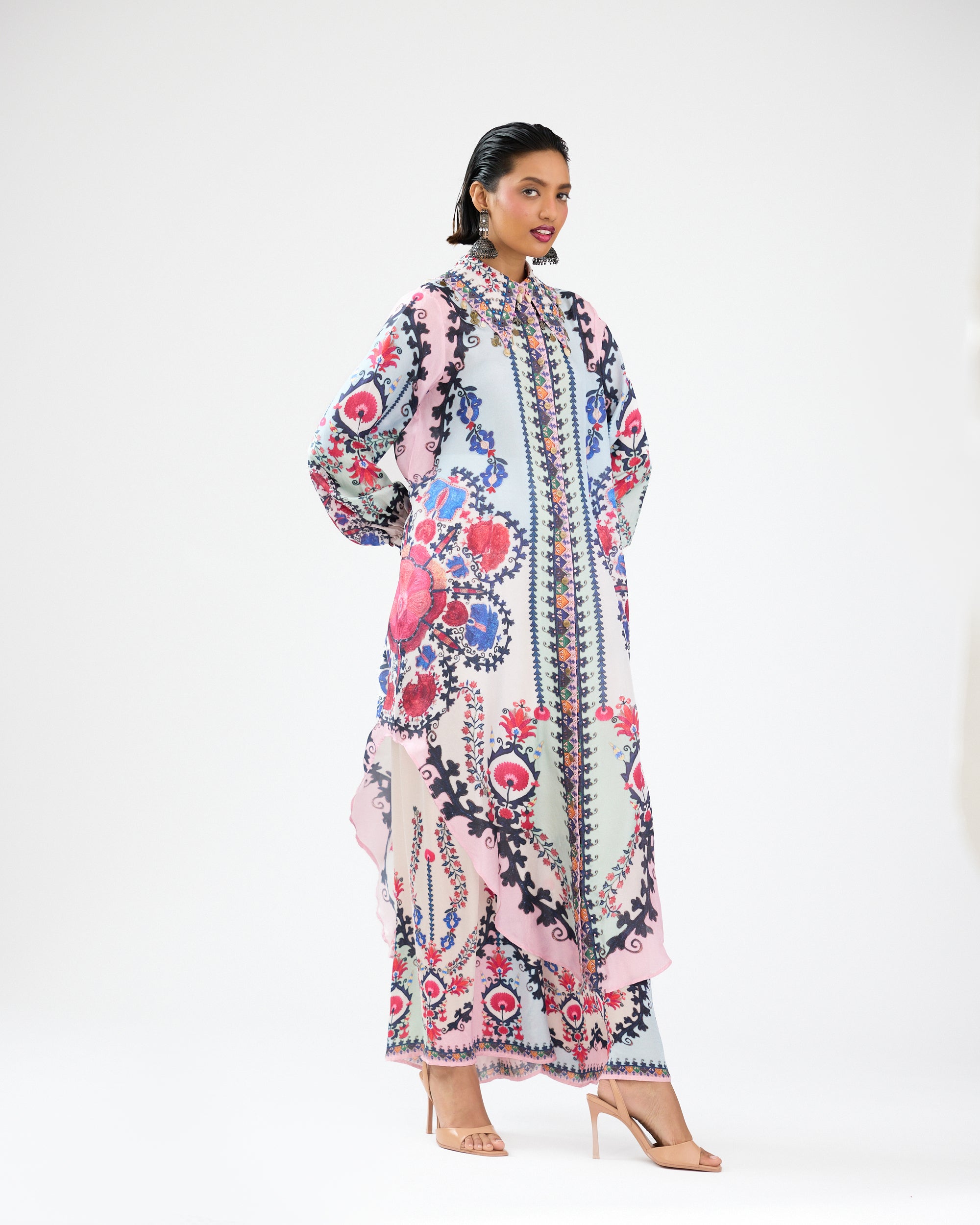 A Bukhara Summer : Bella - Ivory/Blush