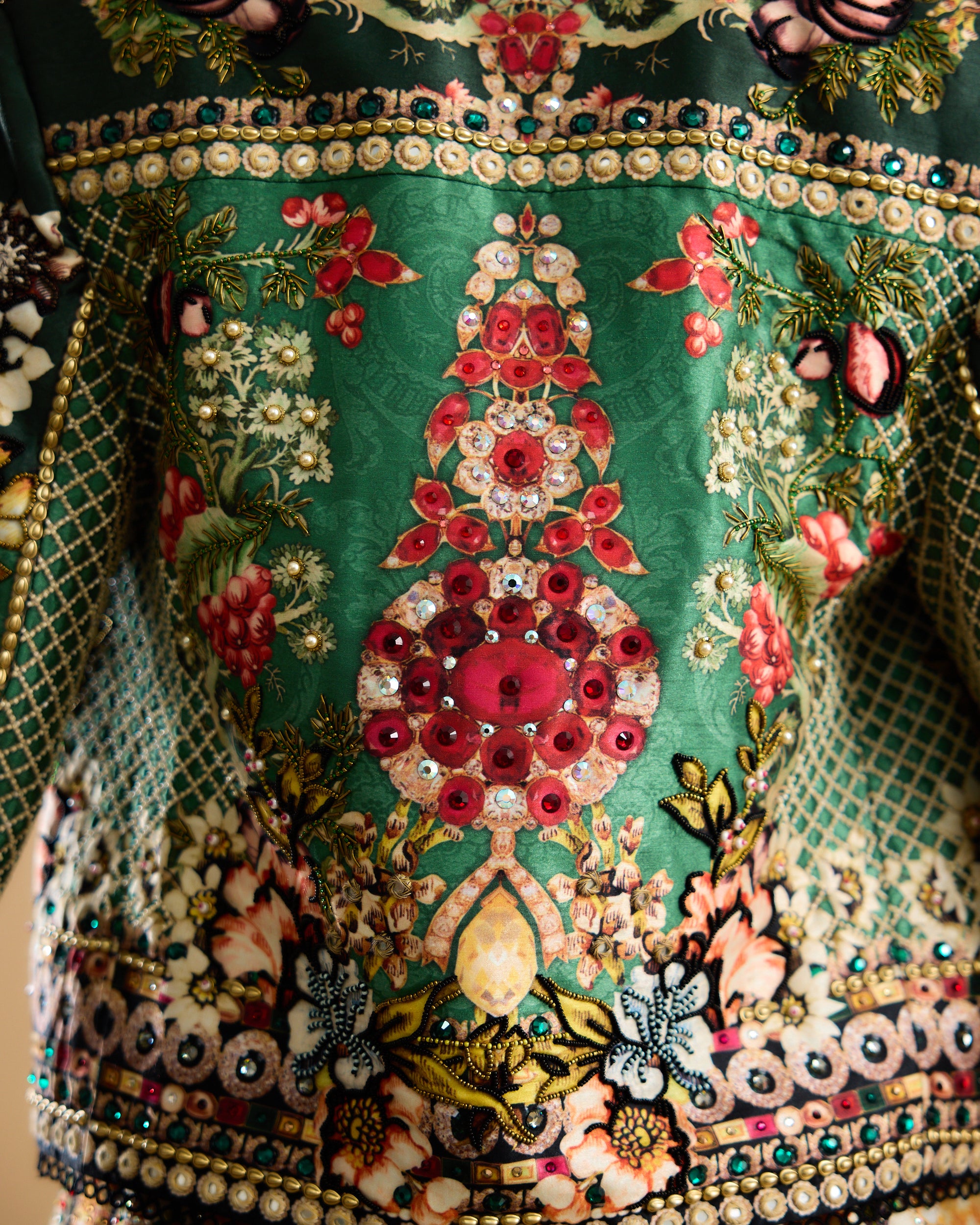 Nizam : Jignasa Leela - Mustard/Emerald