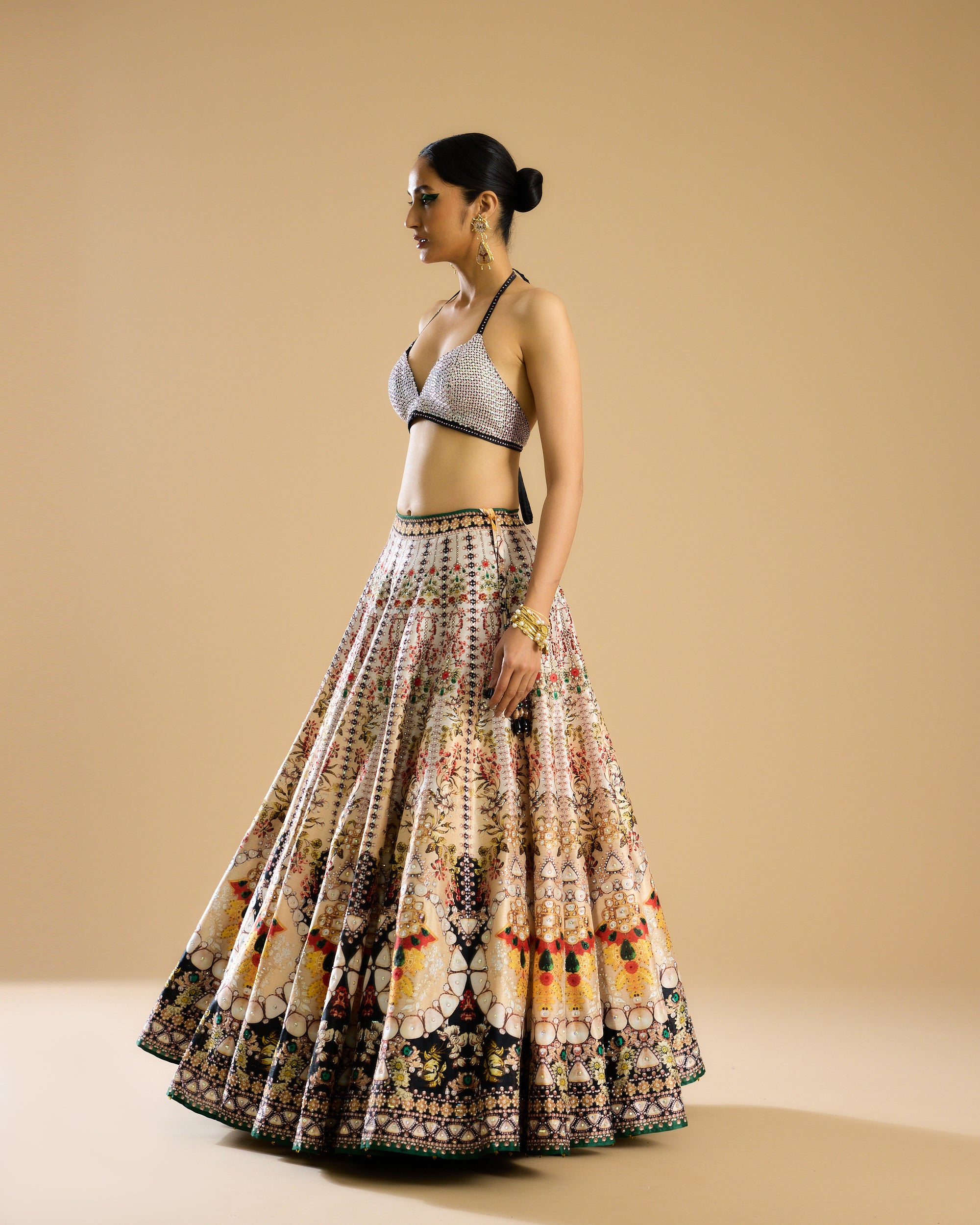 Nizam : Inika Leela - Beige/Multi