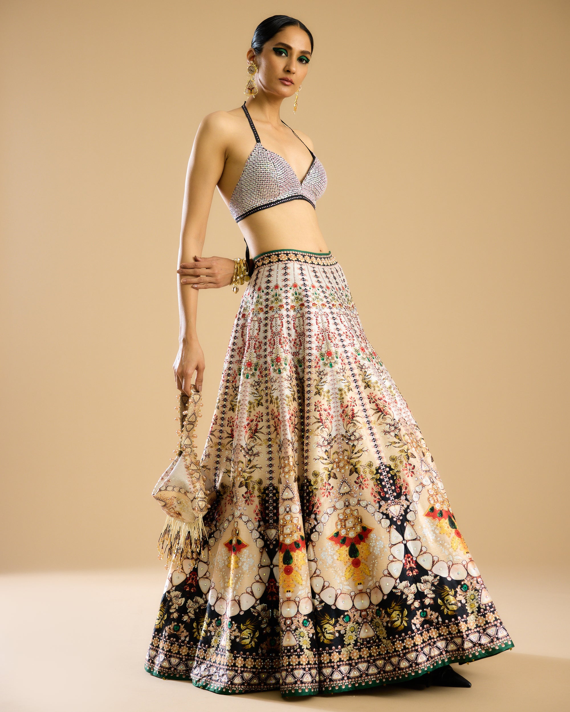 Nizam : Inika Leela - Beige/Multi