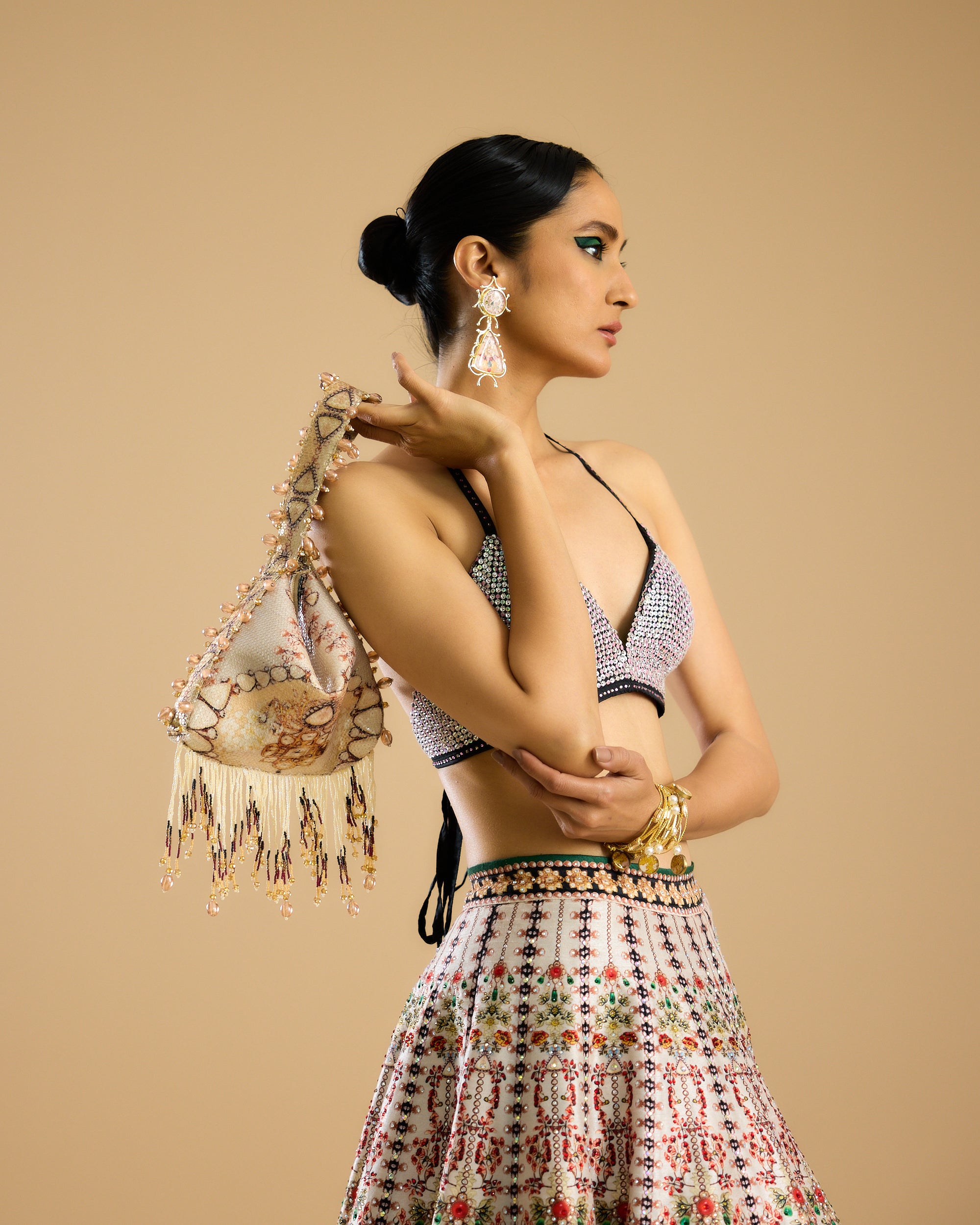 Nizam : Inika Leela - Beige/Multi