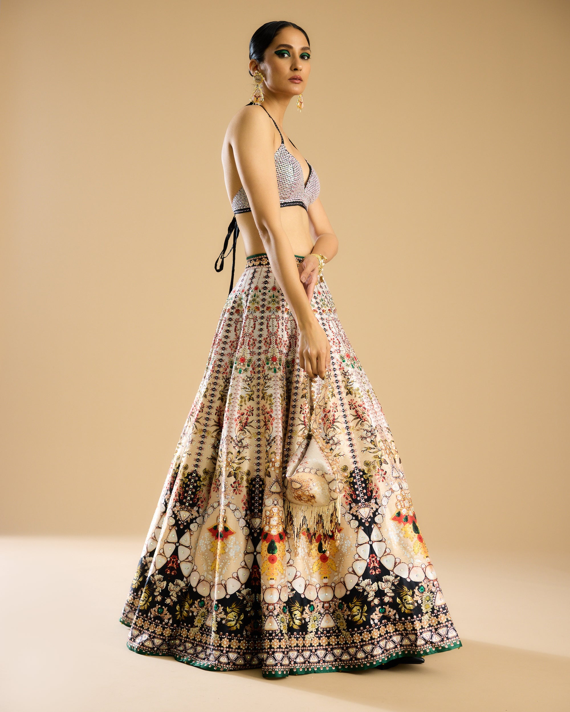 Nizam : Inika Leela - Beige/Multi