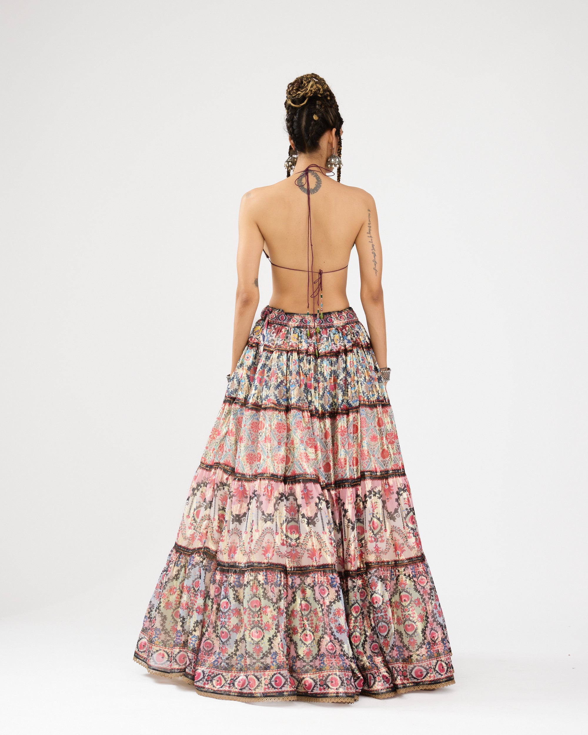 A Bukhara Summer : Tabetha/Leela - Ivory/Pink