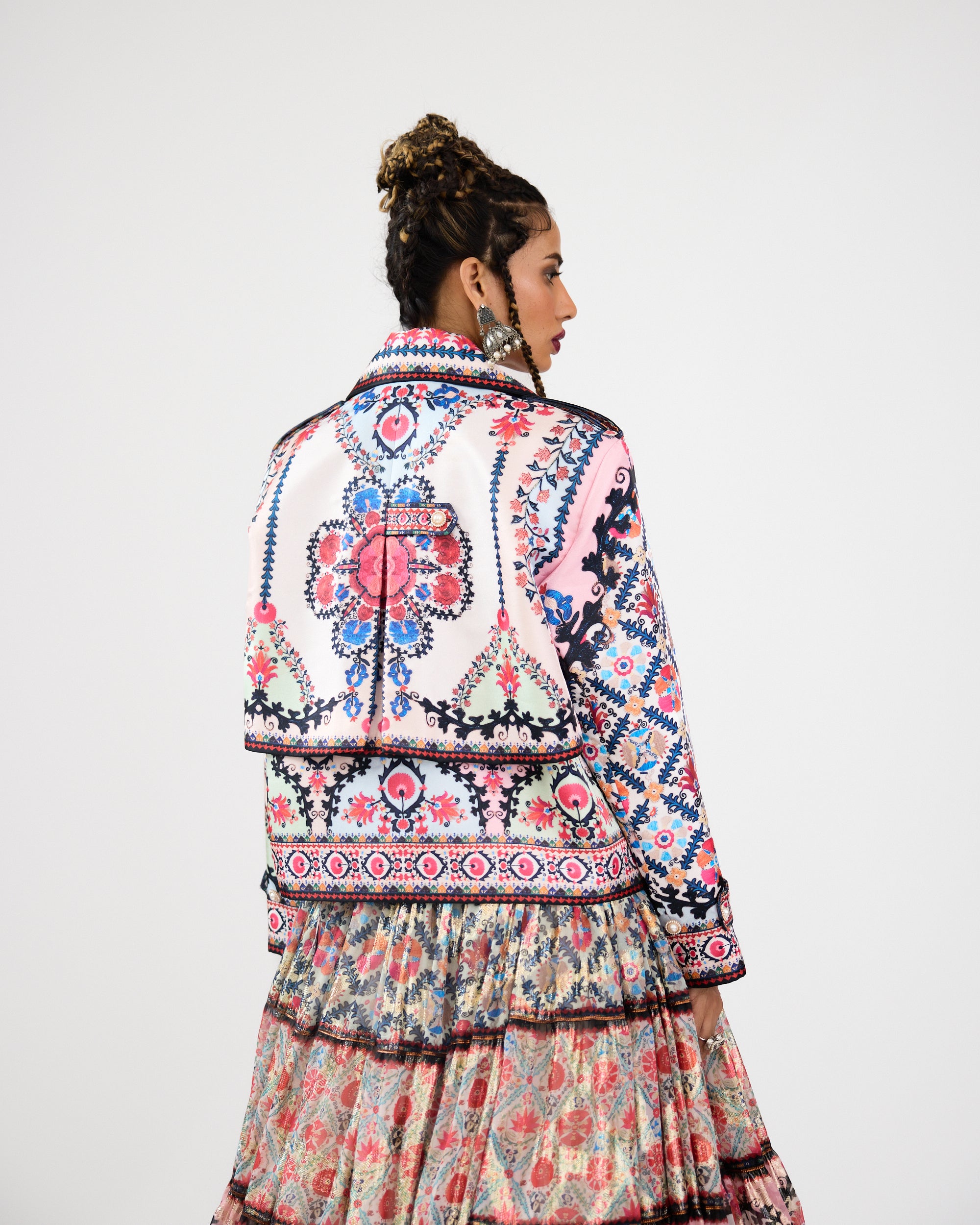 A Bukhara Summer : Tabetha/Leela - Ivory/Pink