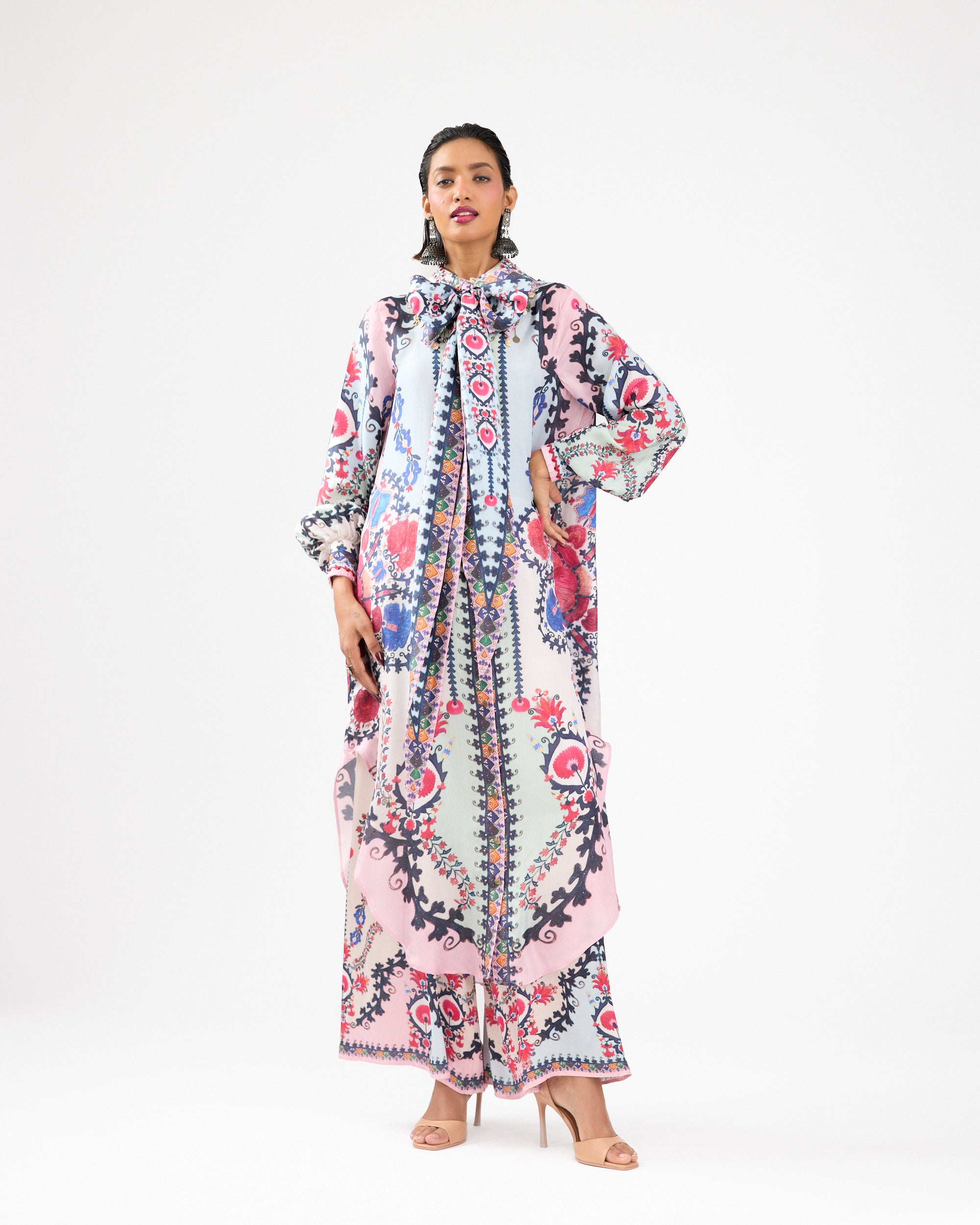 A Bukhara Summer : Bella - Ivory/Blush