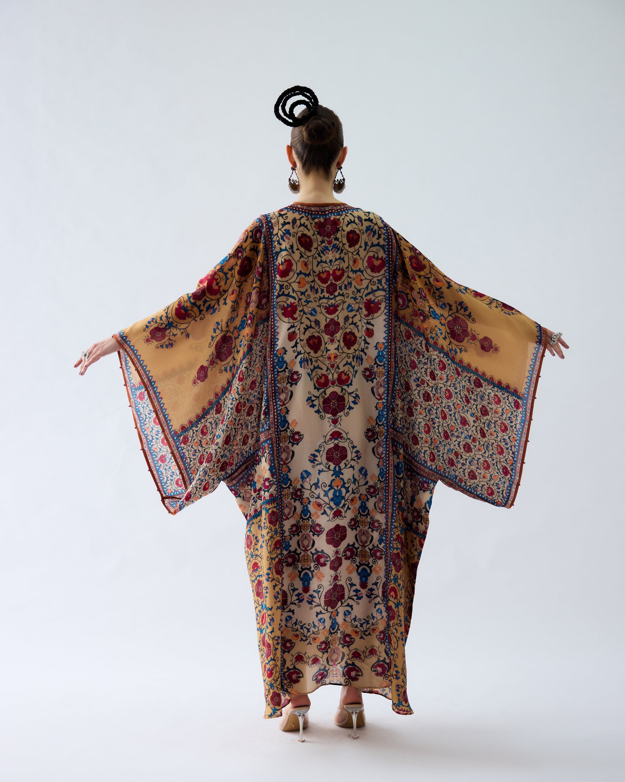 Bukhara : Beatrice - Taupe/Mustard