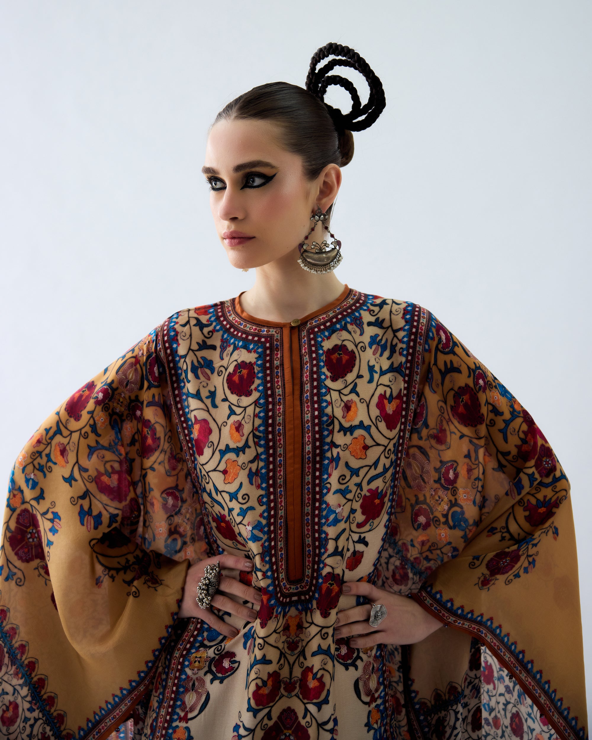 Bukhara : Beatrice - Taupe/Mustard