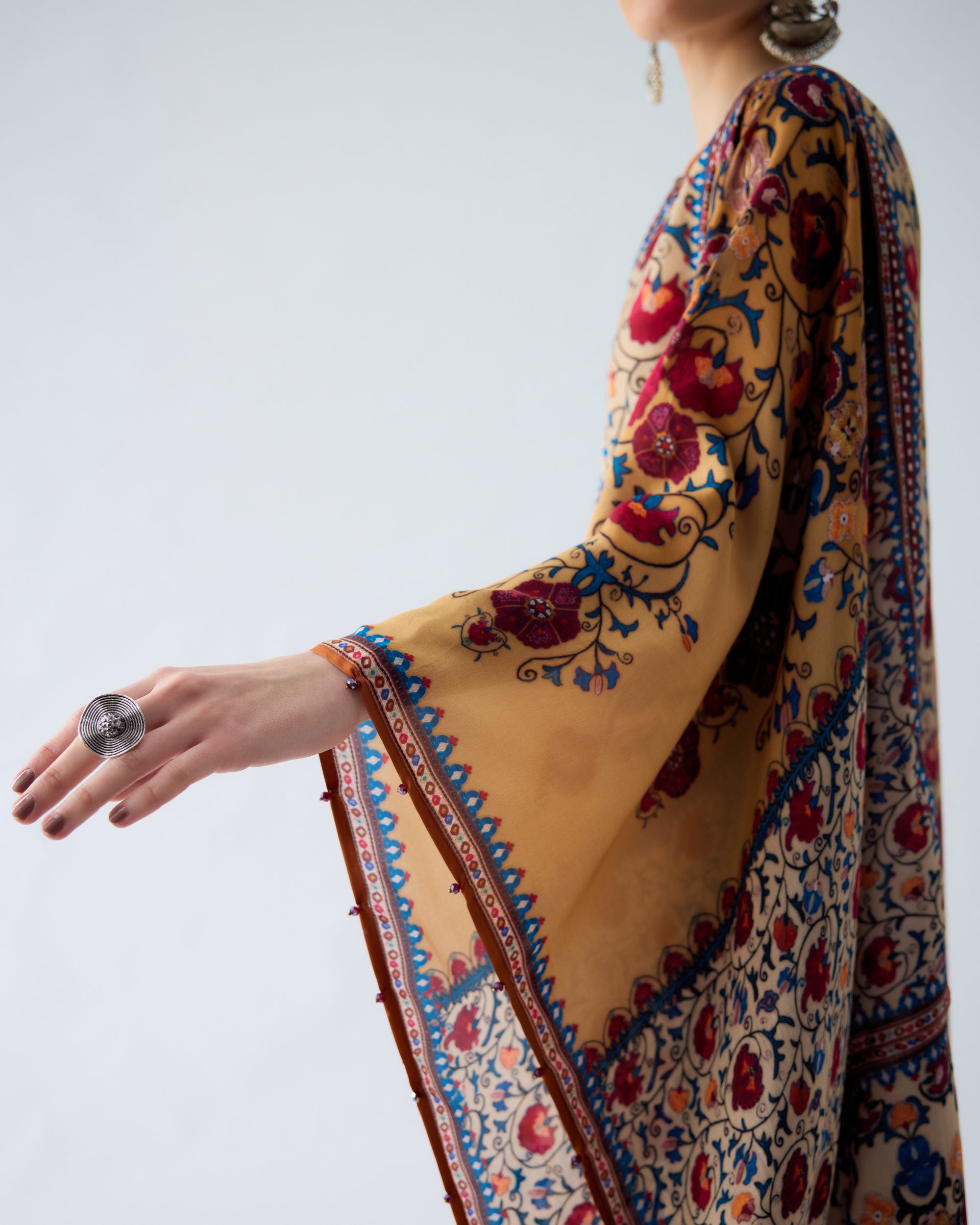 Bukhara : Beatrice - Taupe/Mustard
