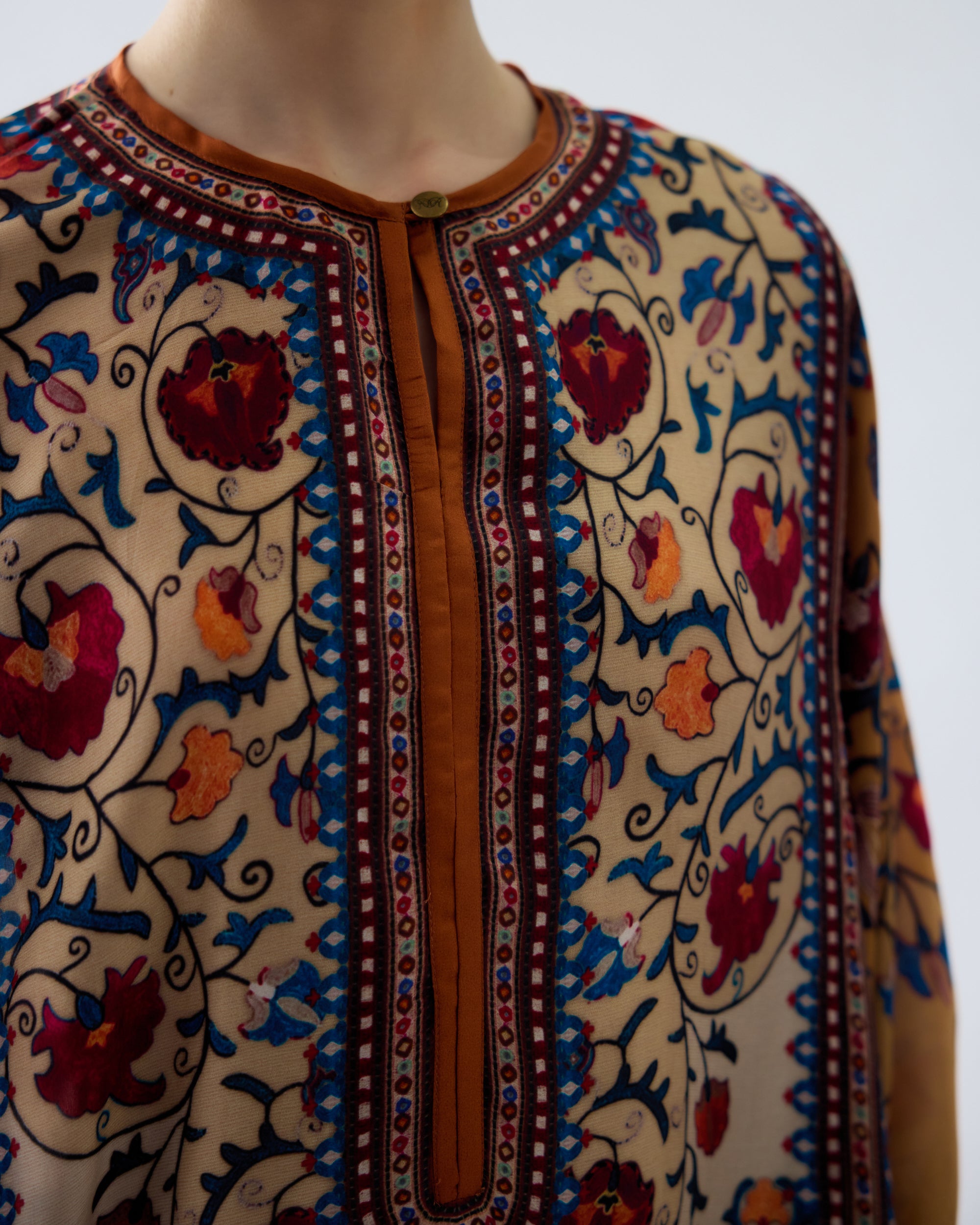 Bukhara : Beatrice - Taupe/Mustard