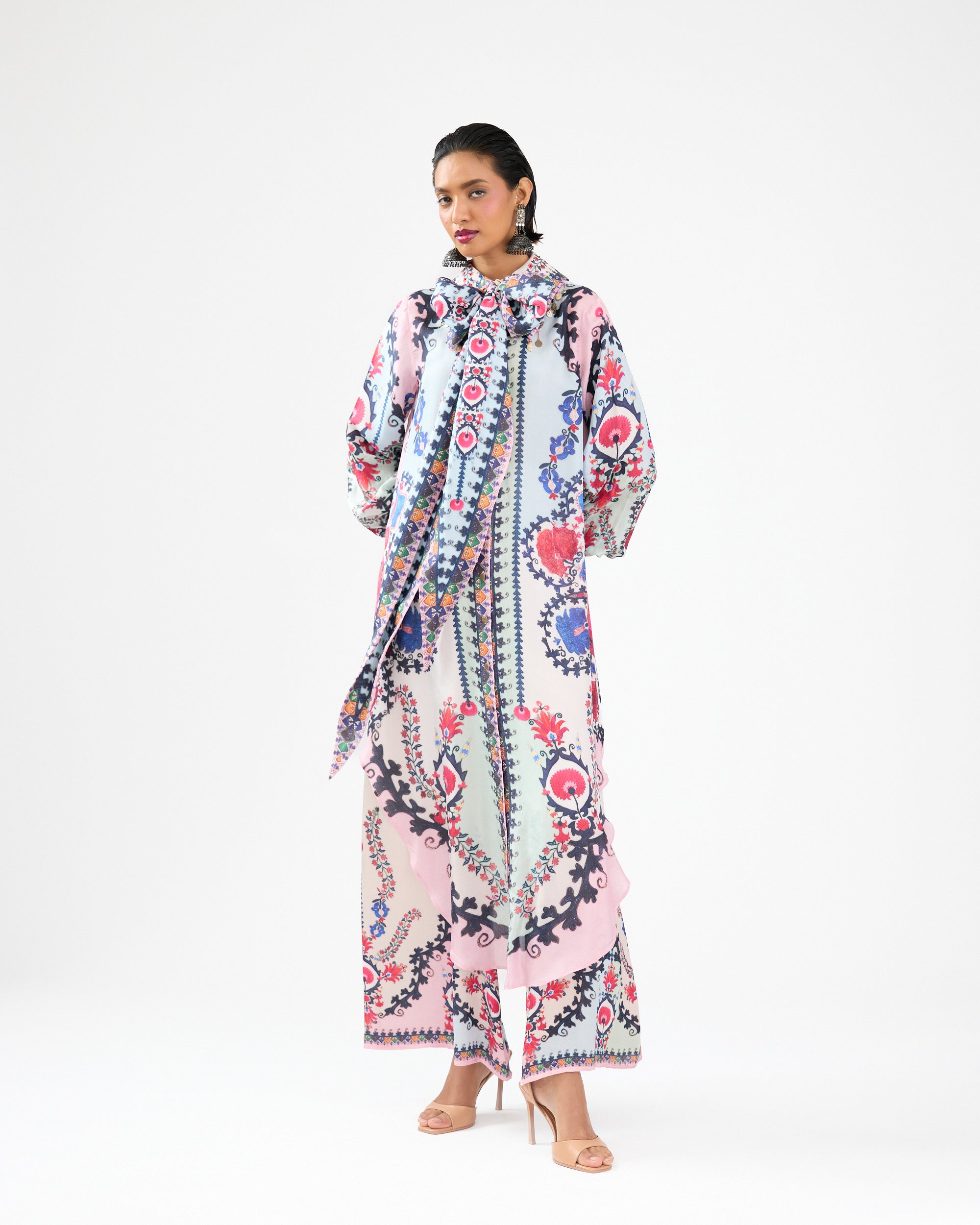 A Bukhara Summer : Bella - Ivory/Blush
