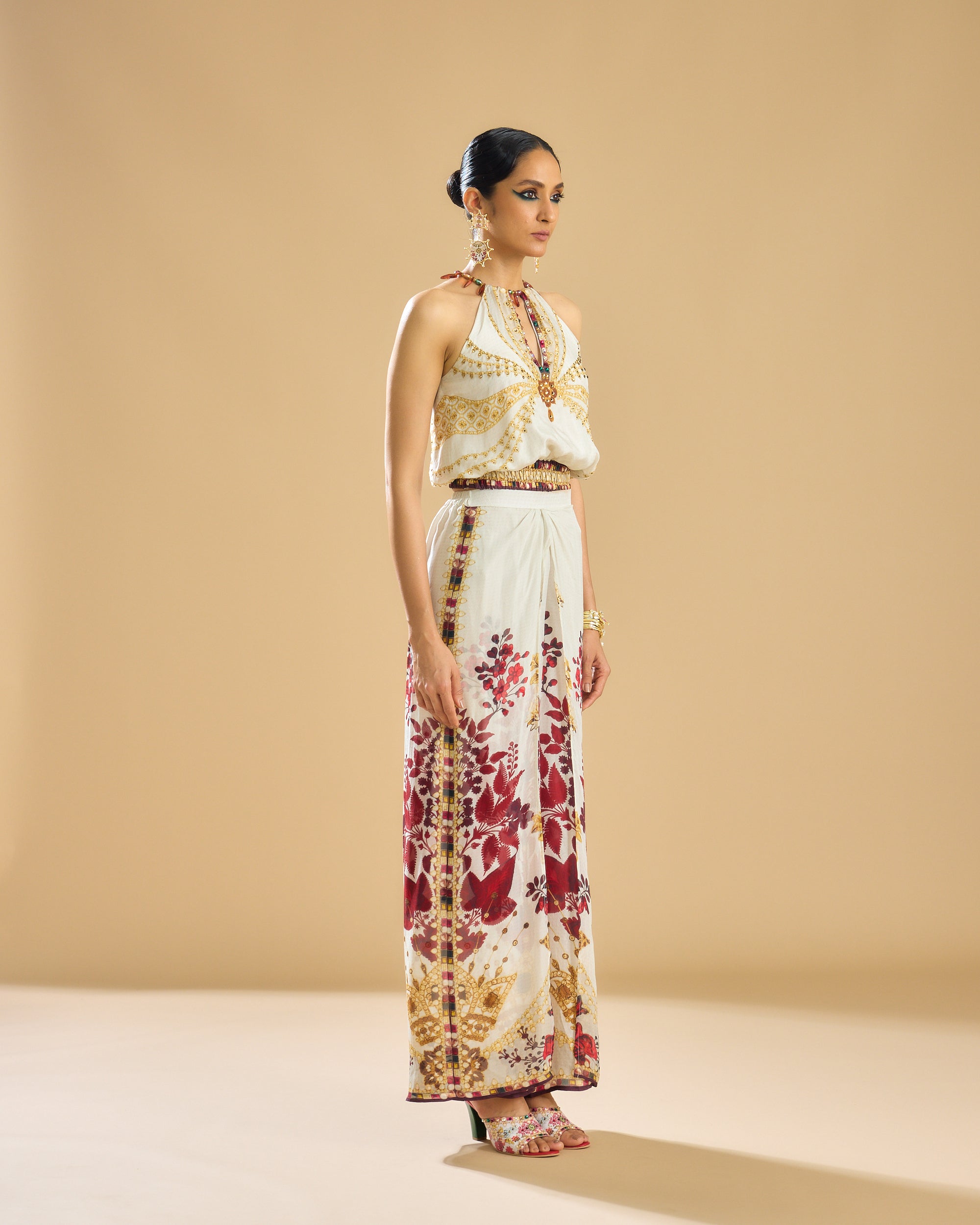 Nizam : Chandani - Ivory/Gold