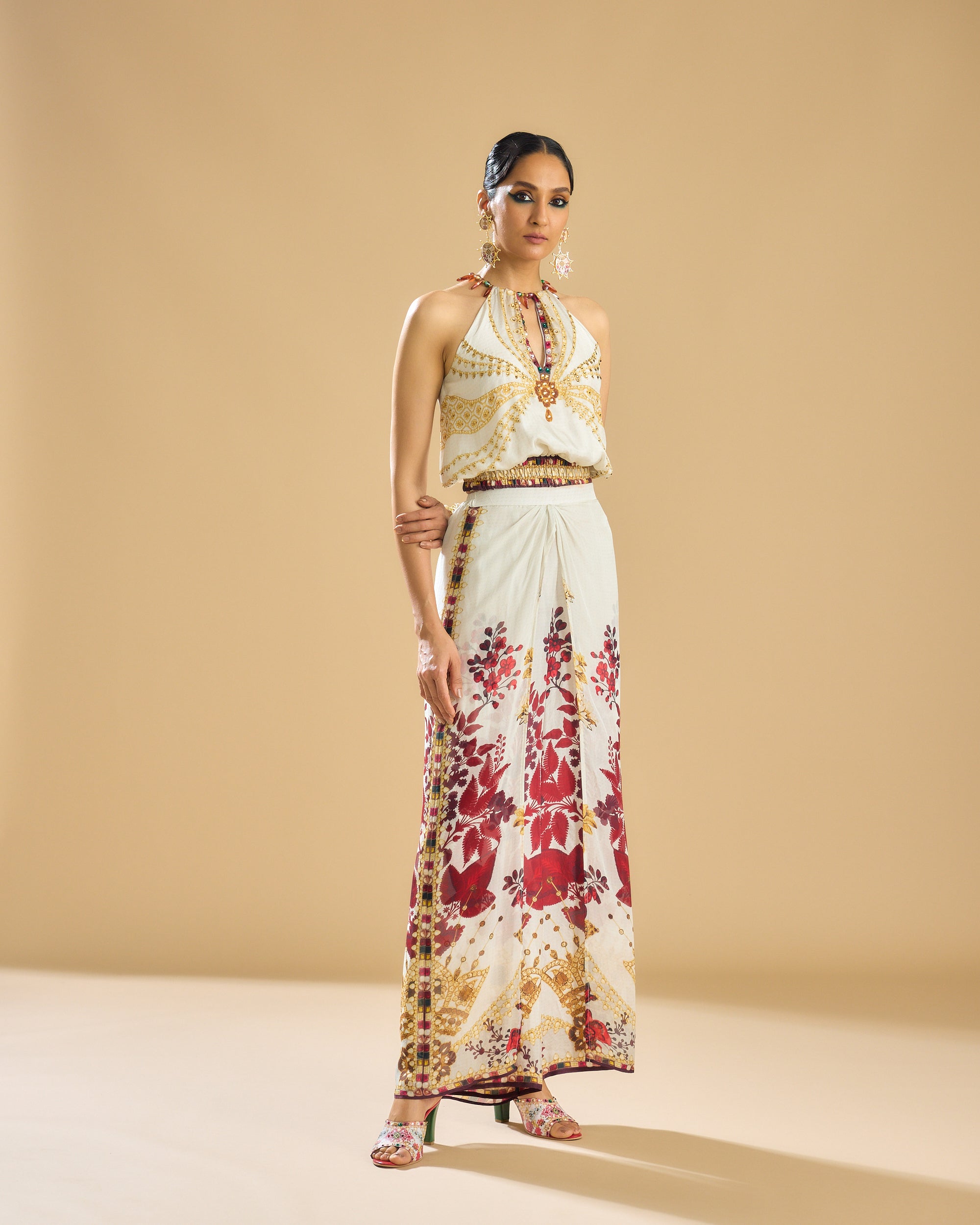 Nizam : Chandani - Ivory/Gold