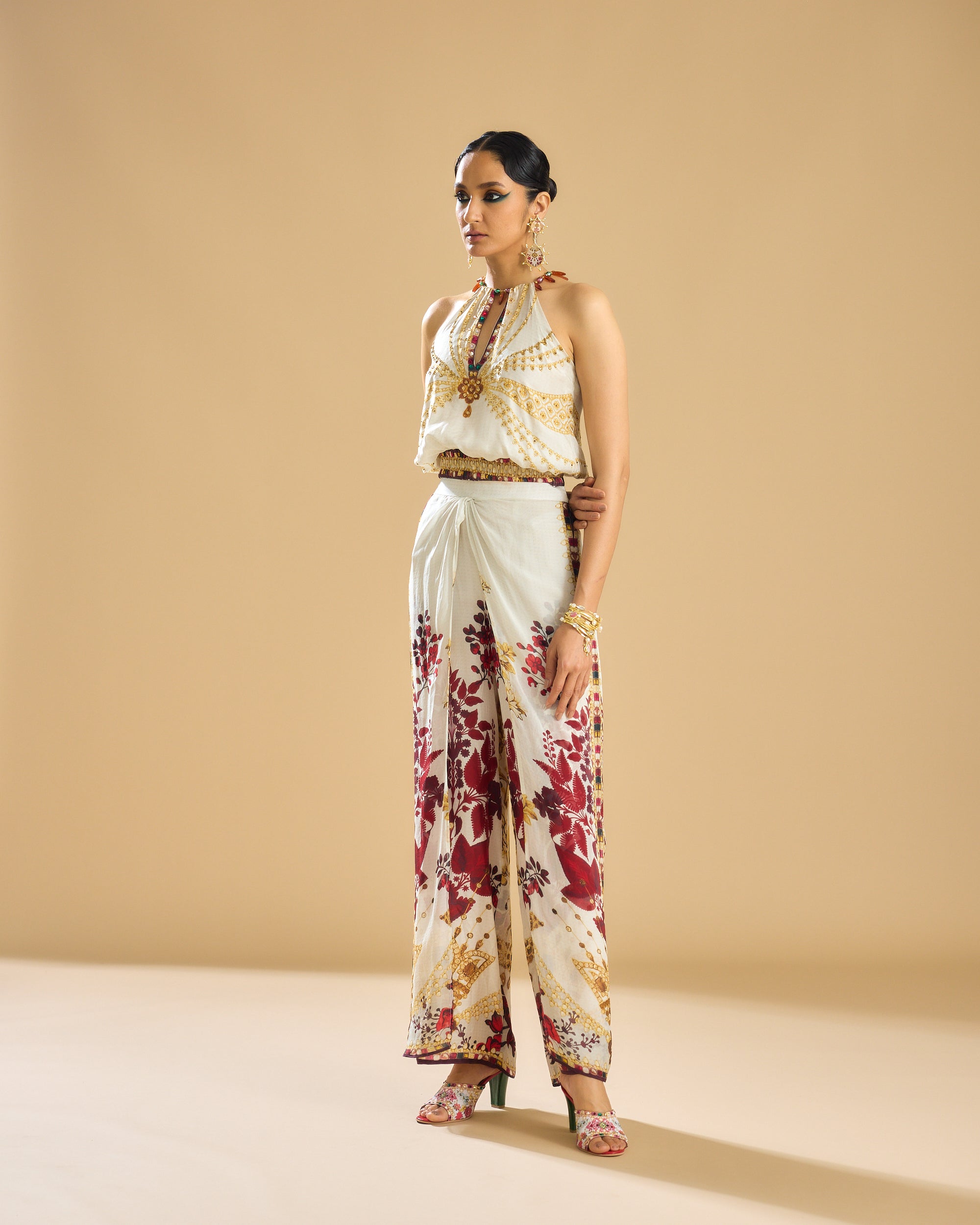 Nizam : Chandani - Ivory/Gold