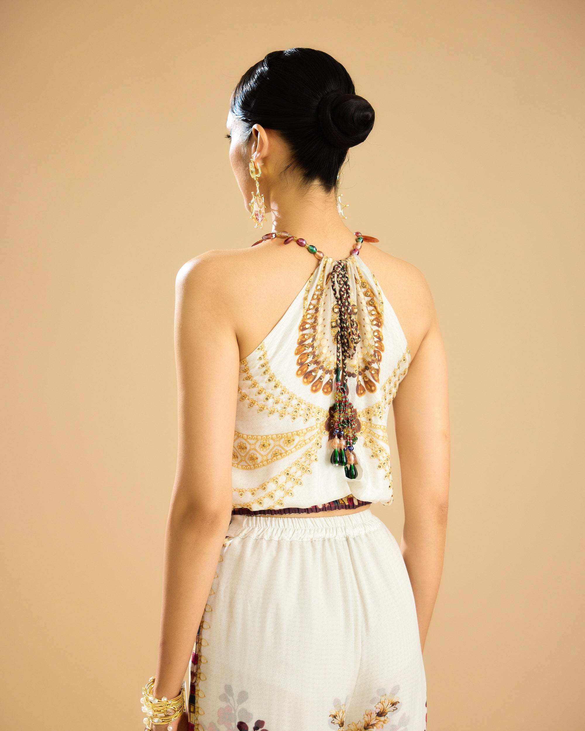 Nizam : Chandani - Ivory/Gold