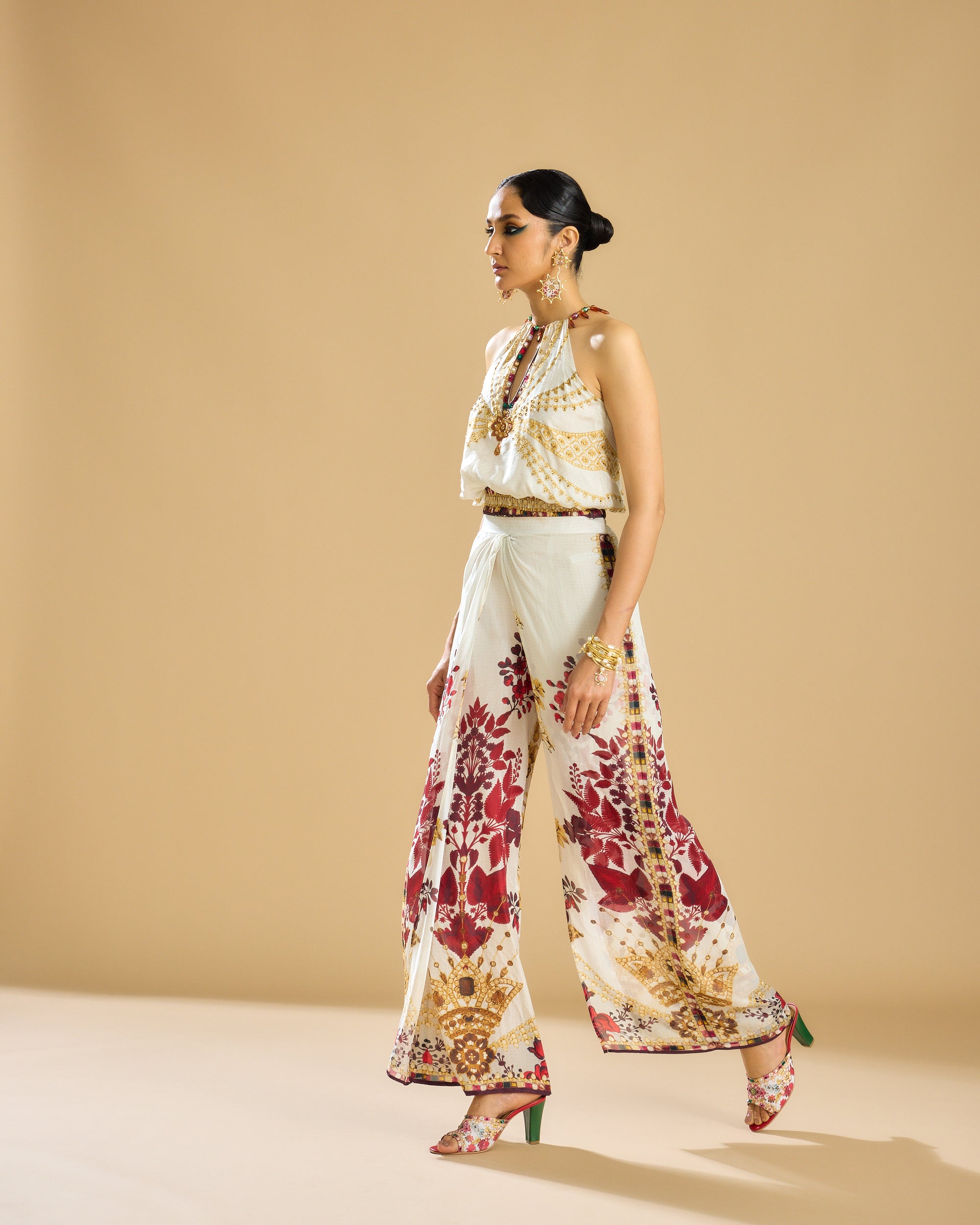 Nizam : Chandani - Ivory/Gold