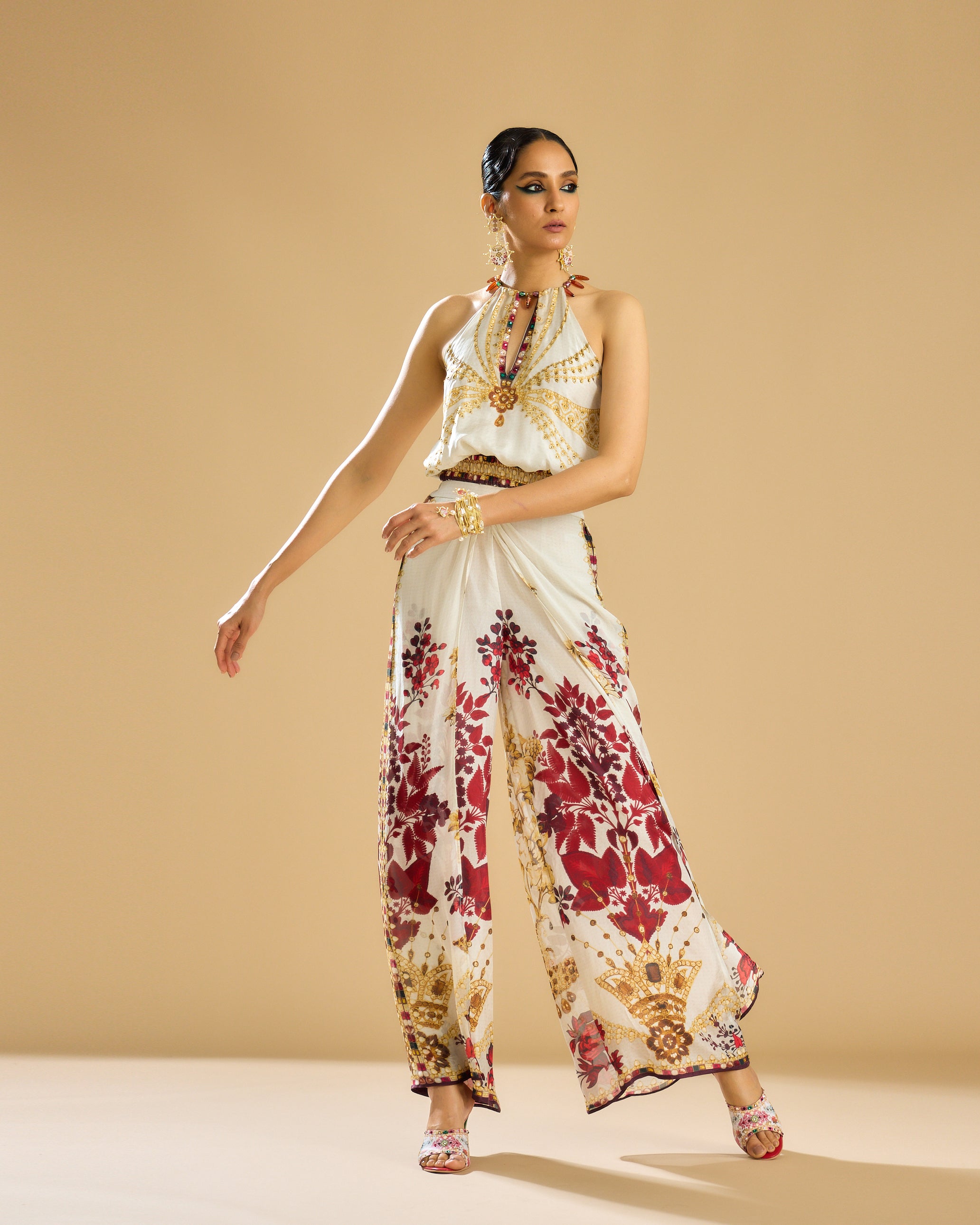Nizam : Chandani - Ivory/Gold