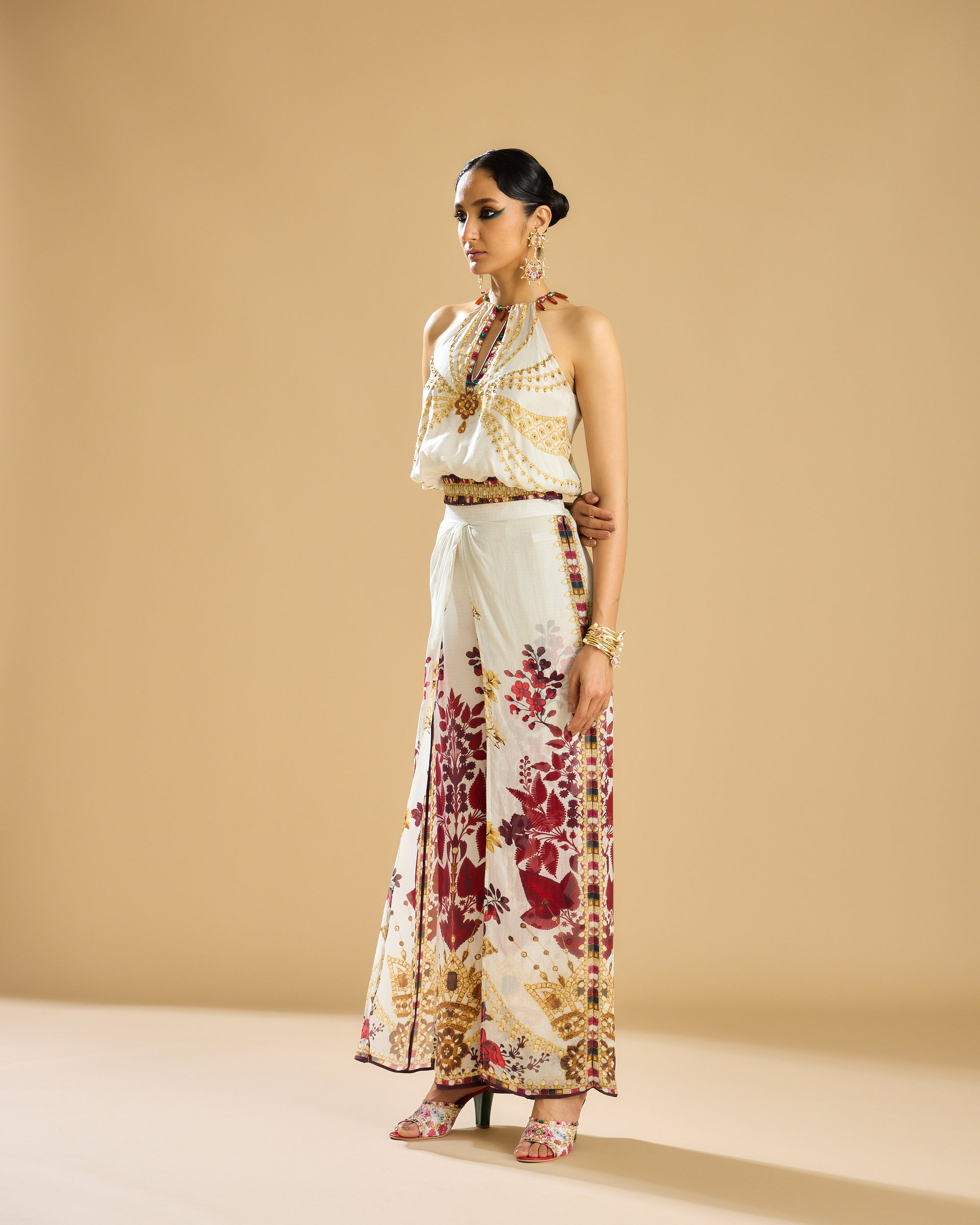 Nizam : Chandani - Ivory/Gold