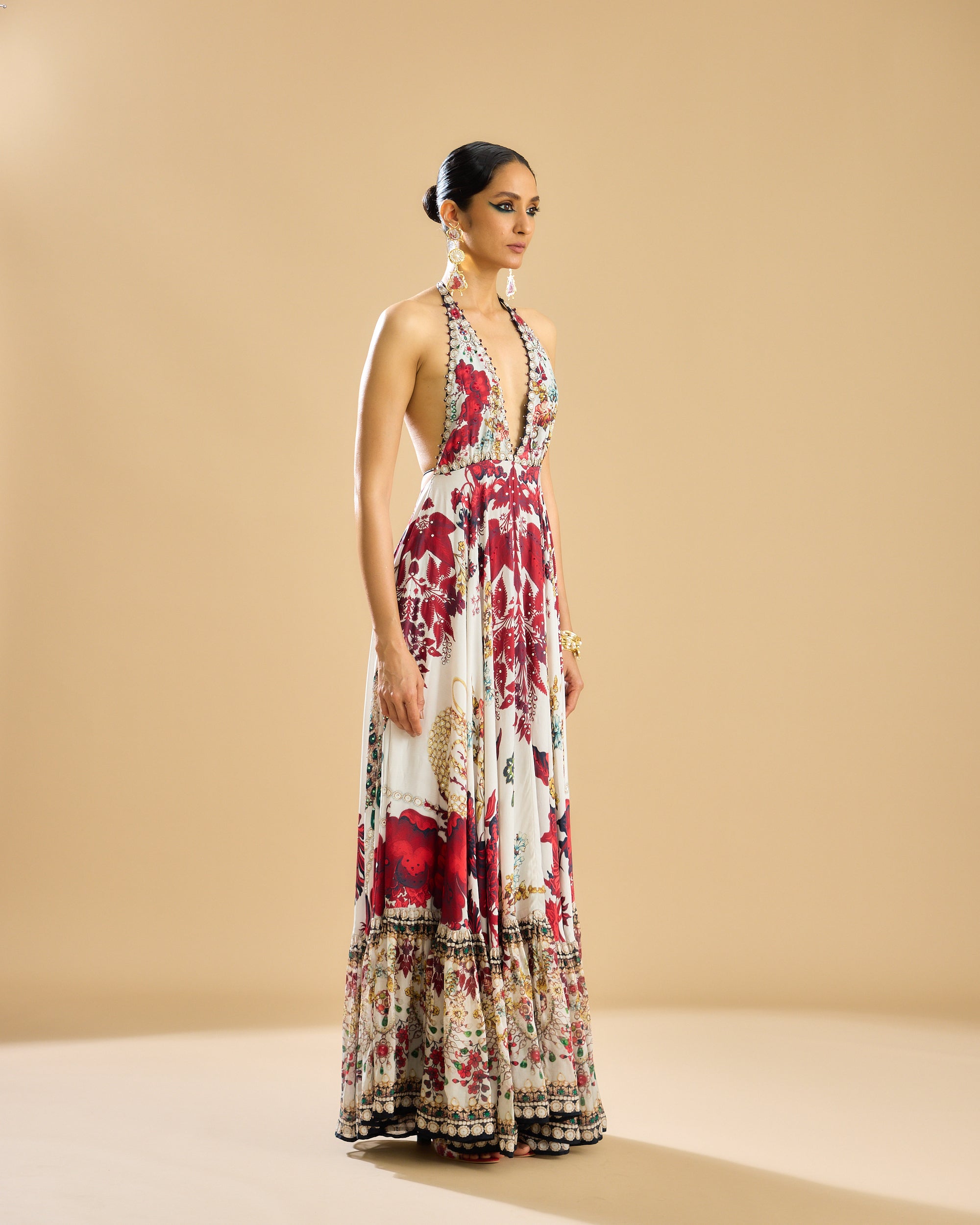 Nizam : Azzurra - Ivory/Red