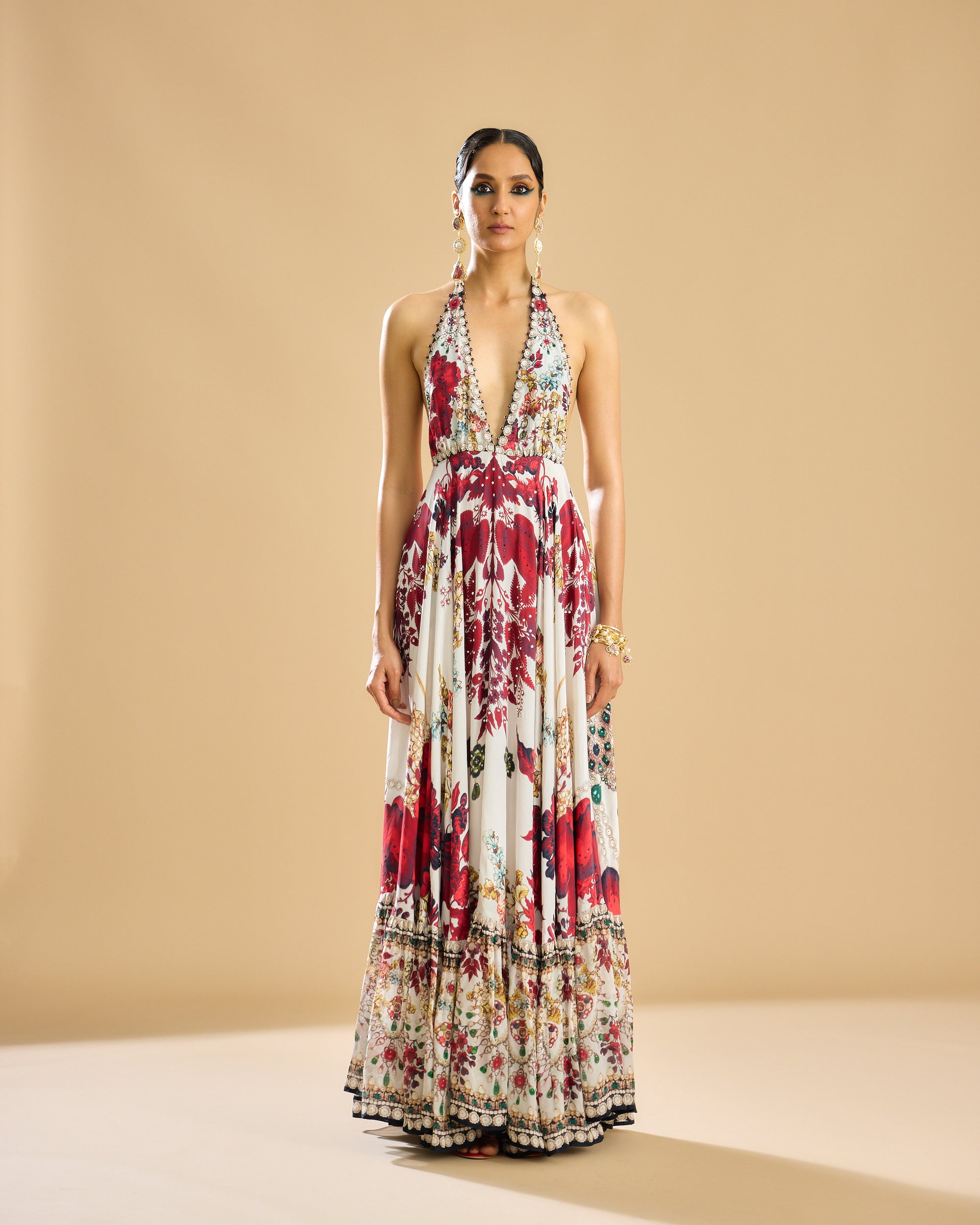 Nizam : Azzurra - Ivory/Red
