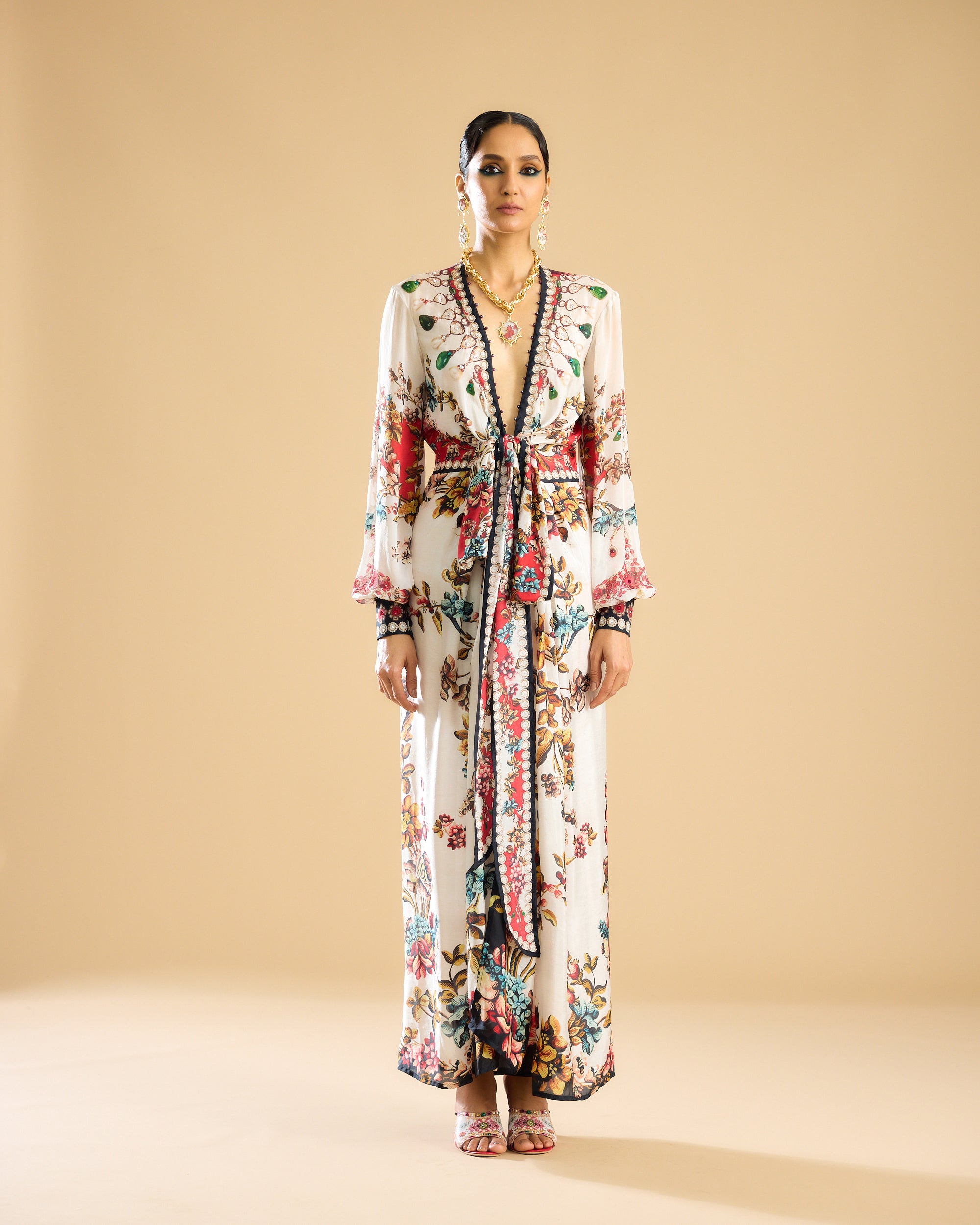 Nizam : Viviana - Ivory/Red