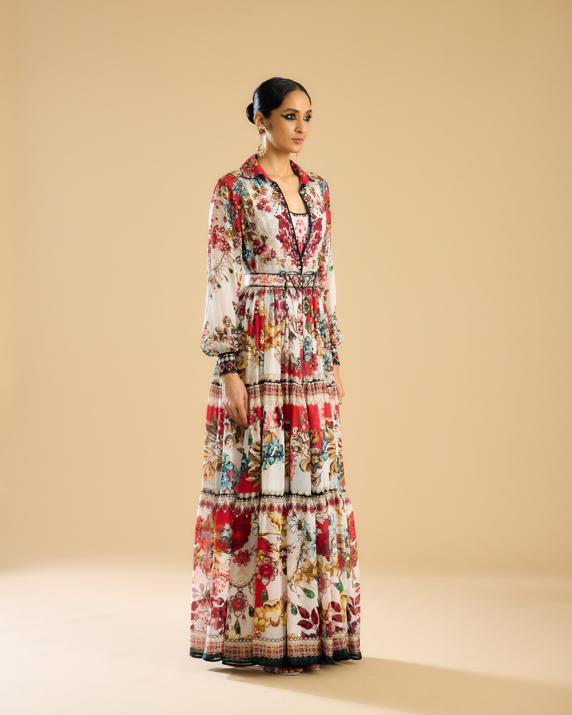 Nizam : Taia - Ivory/Red