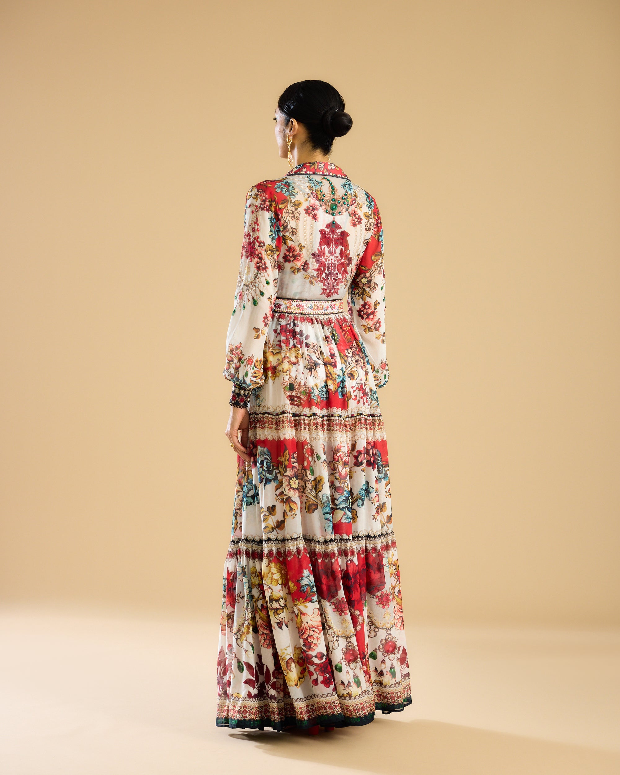 Nizam : Taia - Ivory/Red