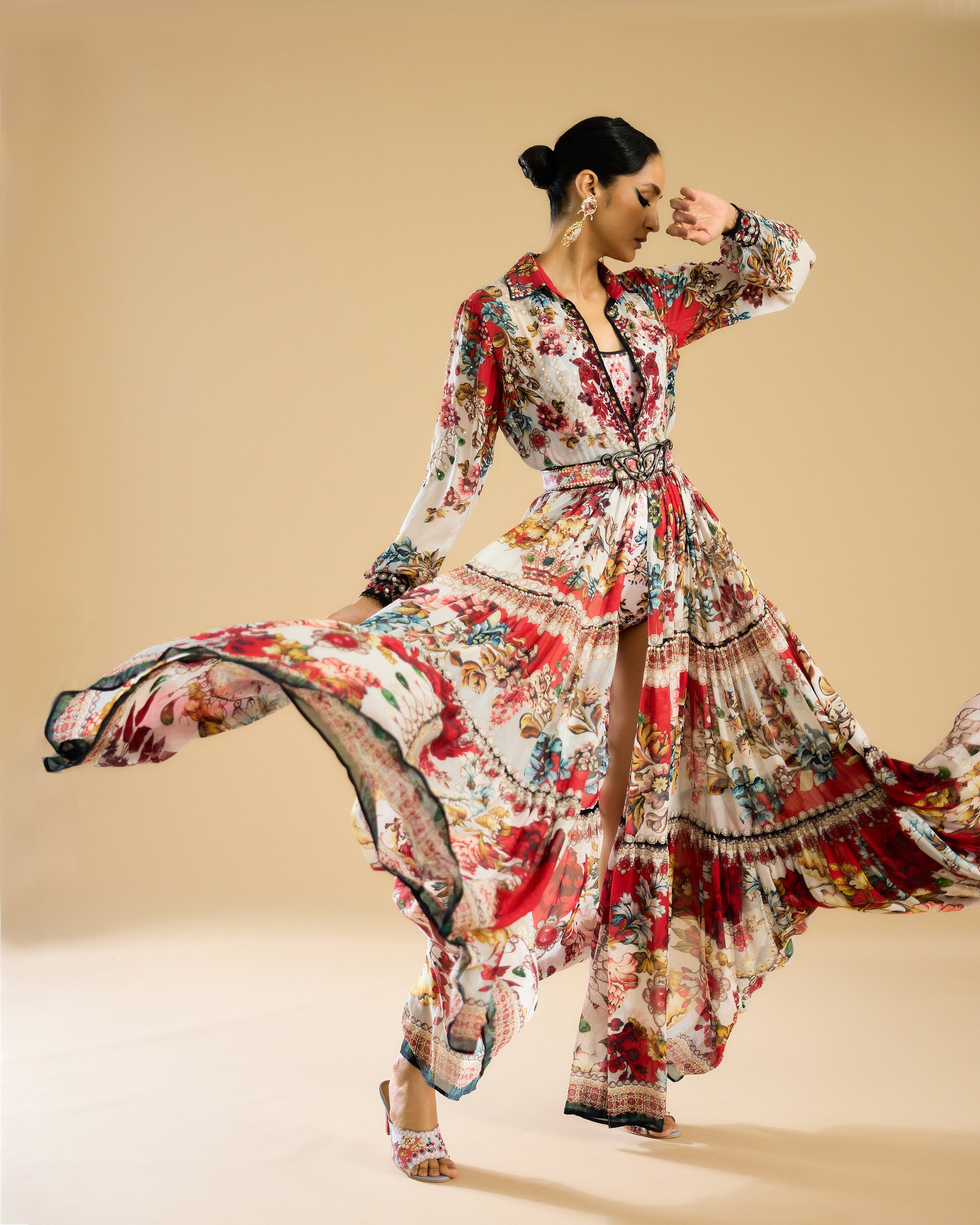 Nizam : Taia - Ivory/Red