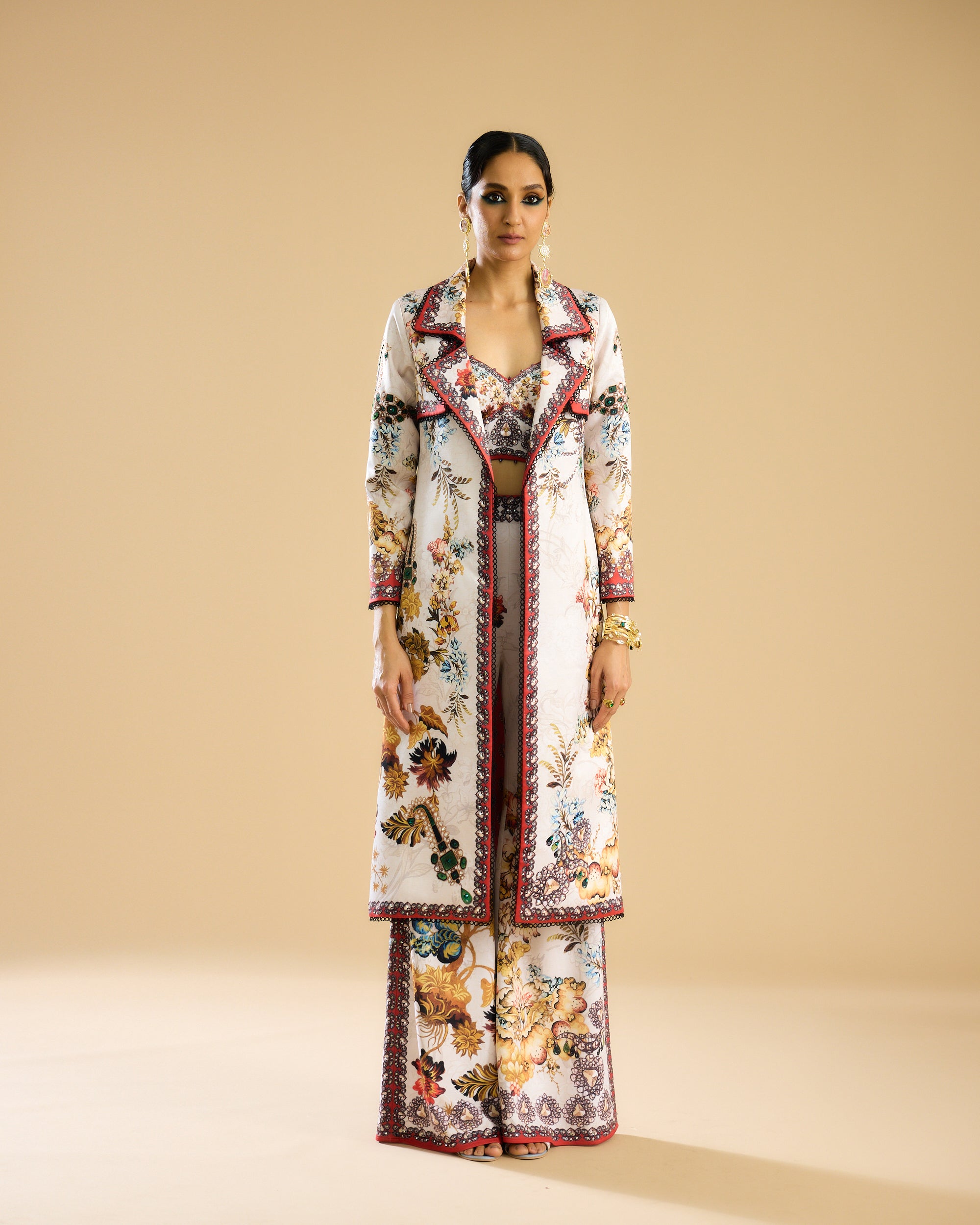 Nizam : Freya - Ivory/Red