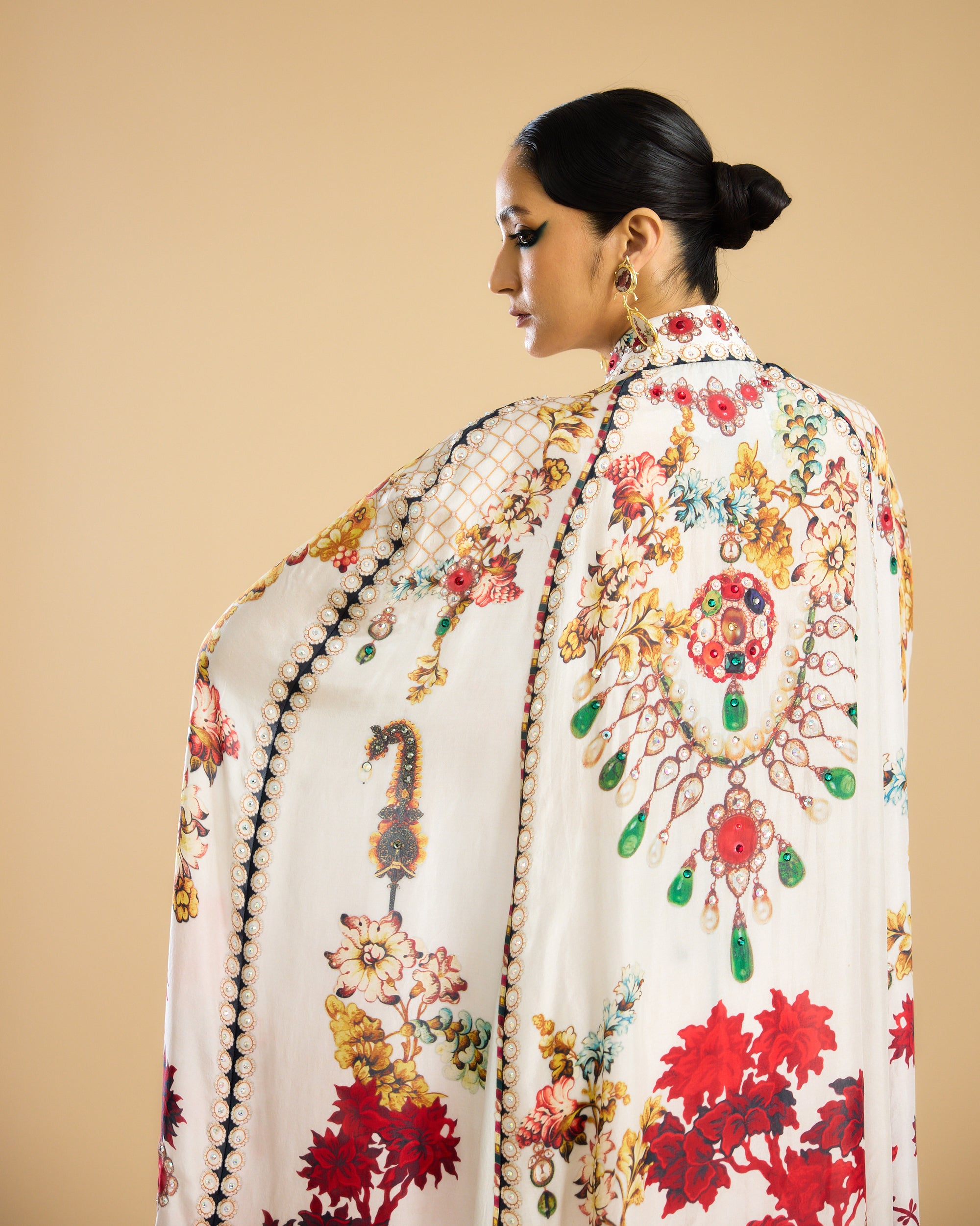 Nizam : Kandisa - Ivory/Red