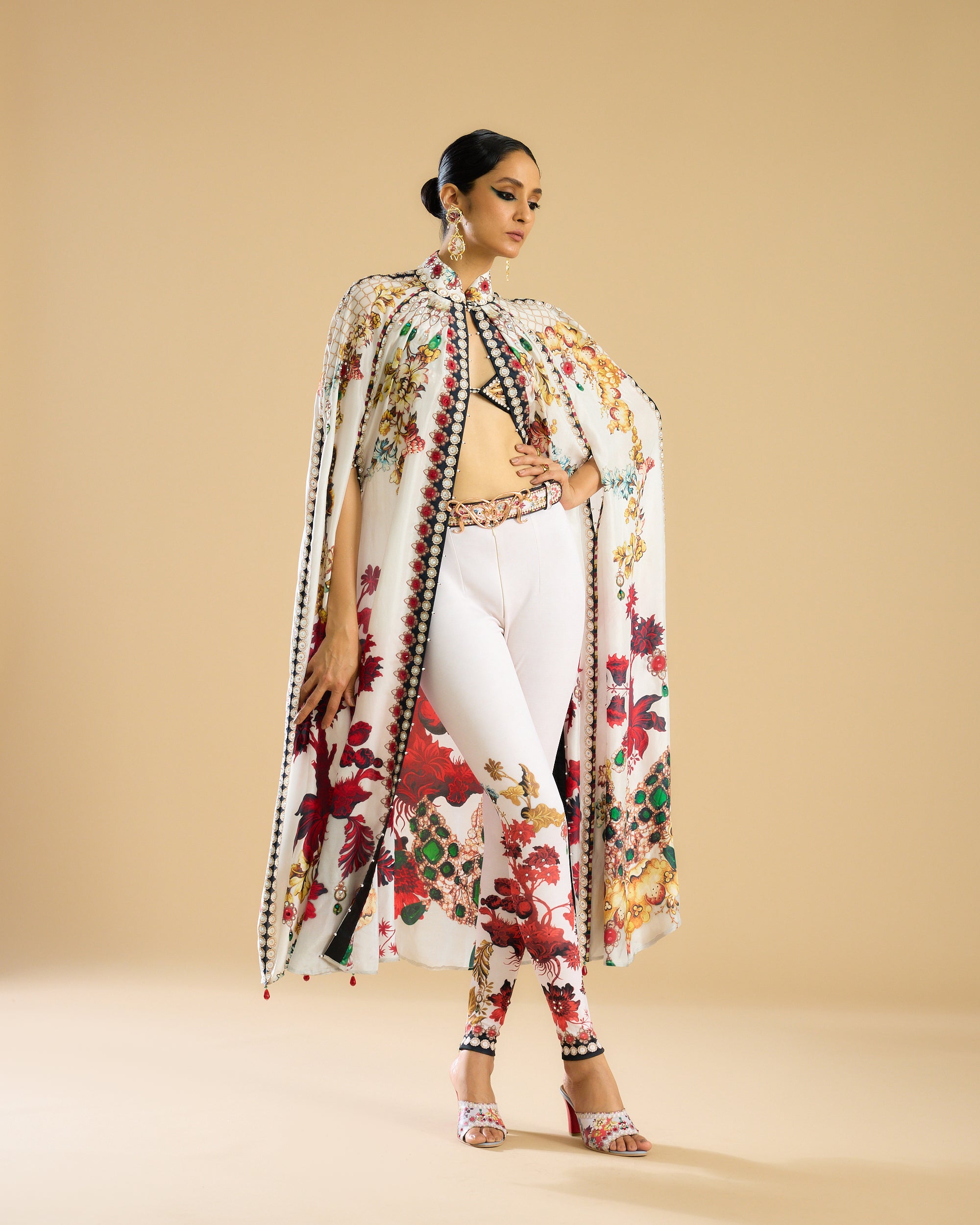 Nizam : Kandisa - Ivory/Red