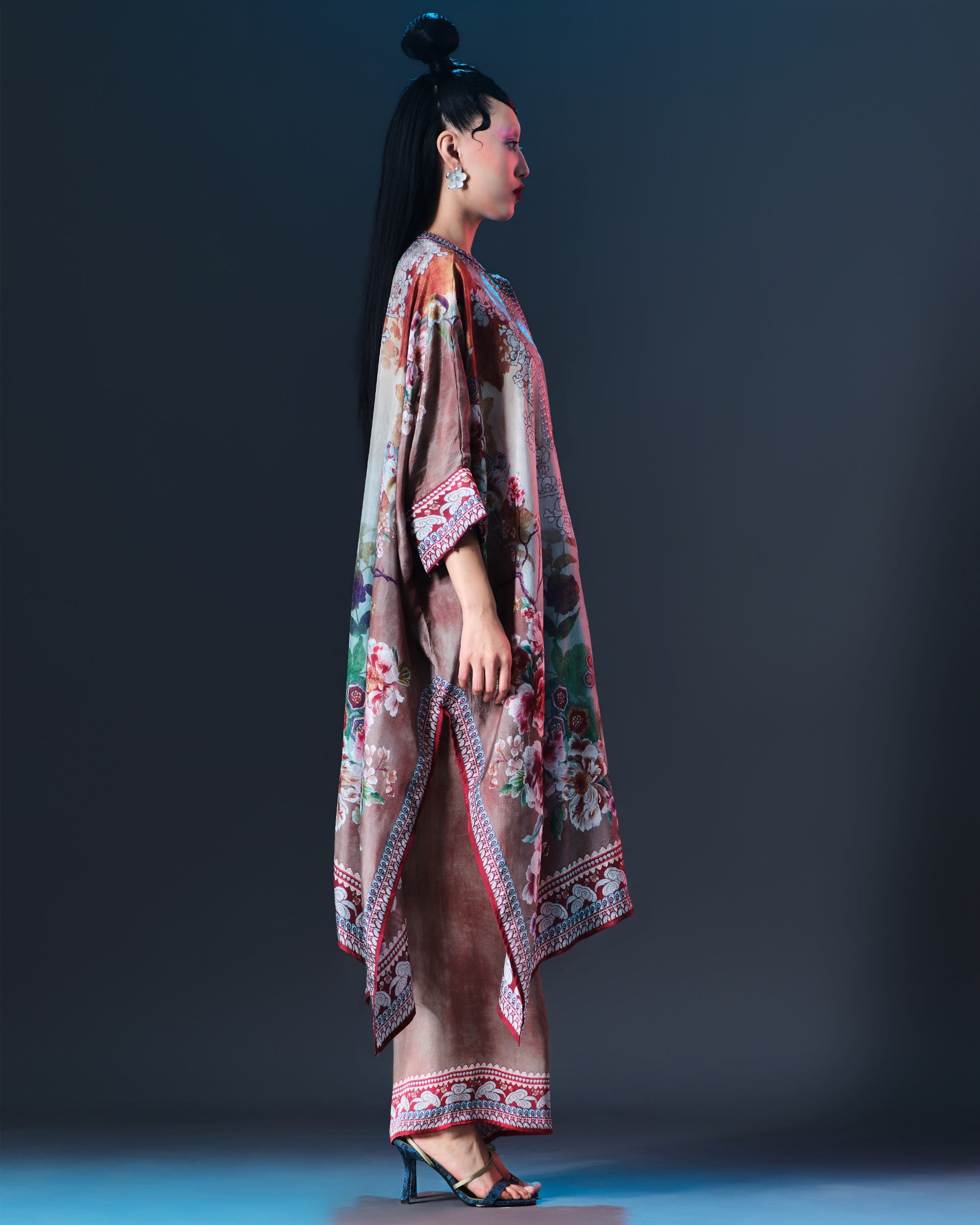 Ikebana : Chantelle 42" - Mocha/Jade
