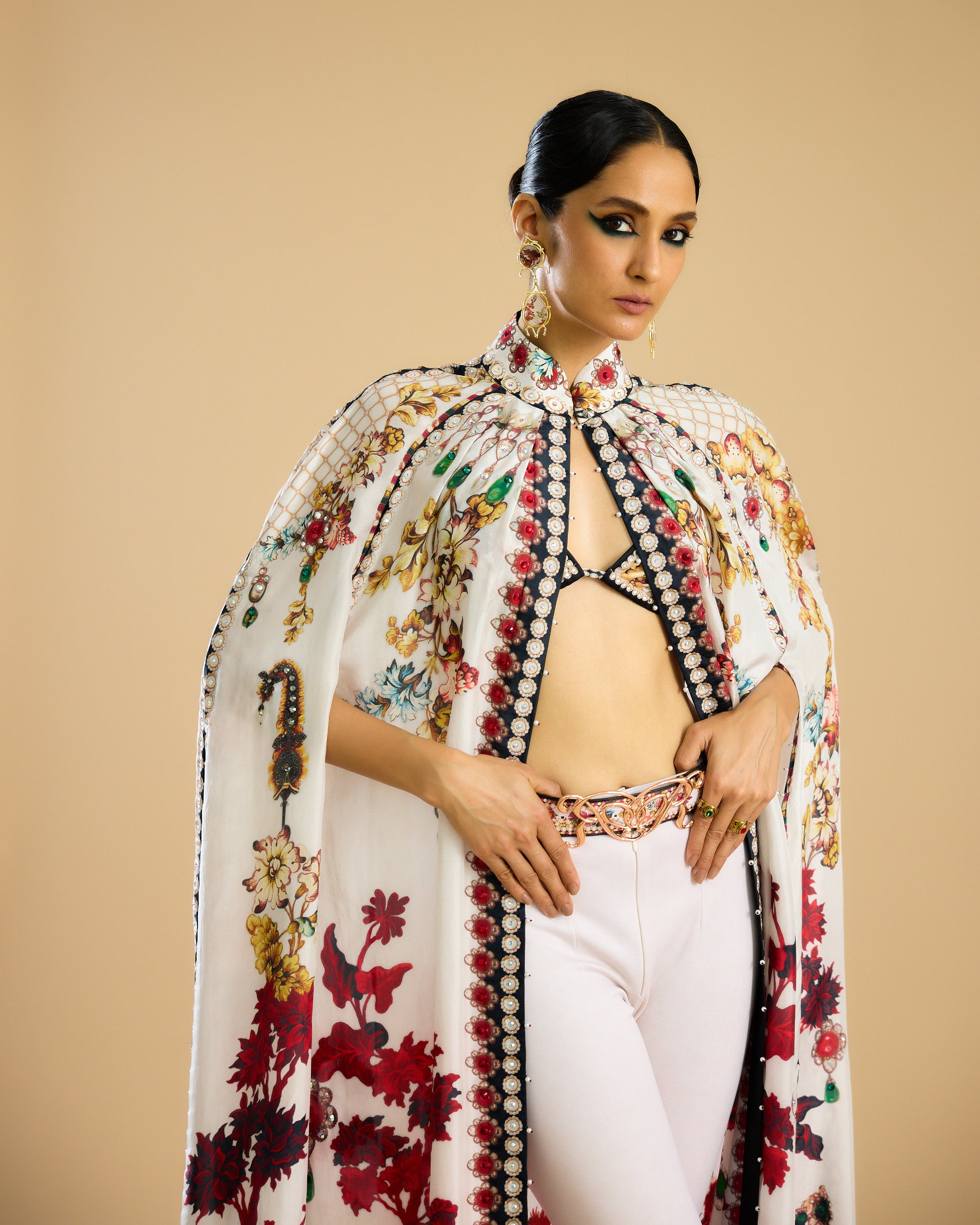 Nizam : Kandisa - Ivory/Red