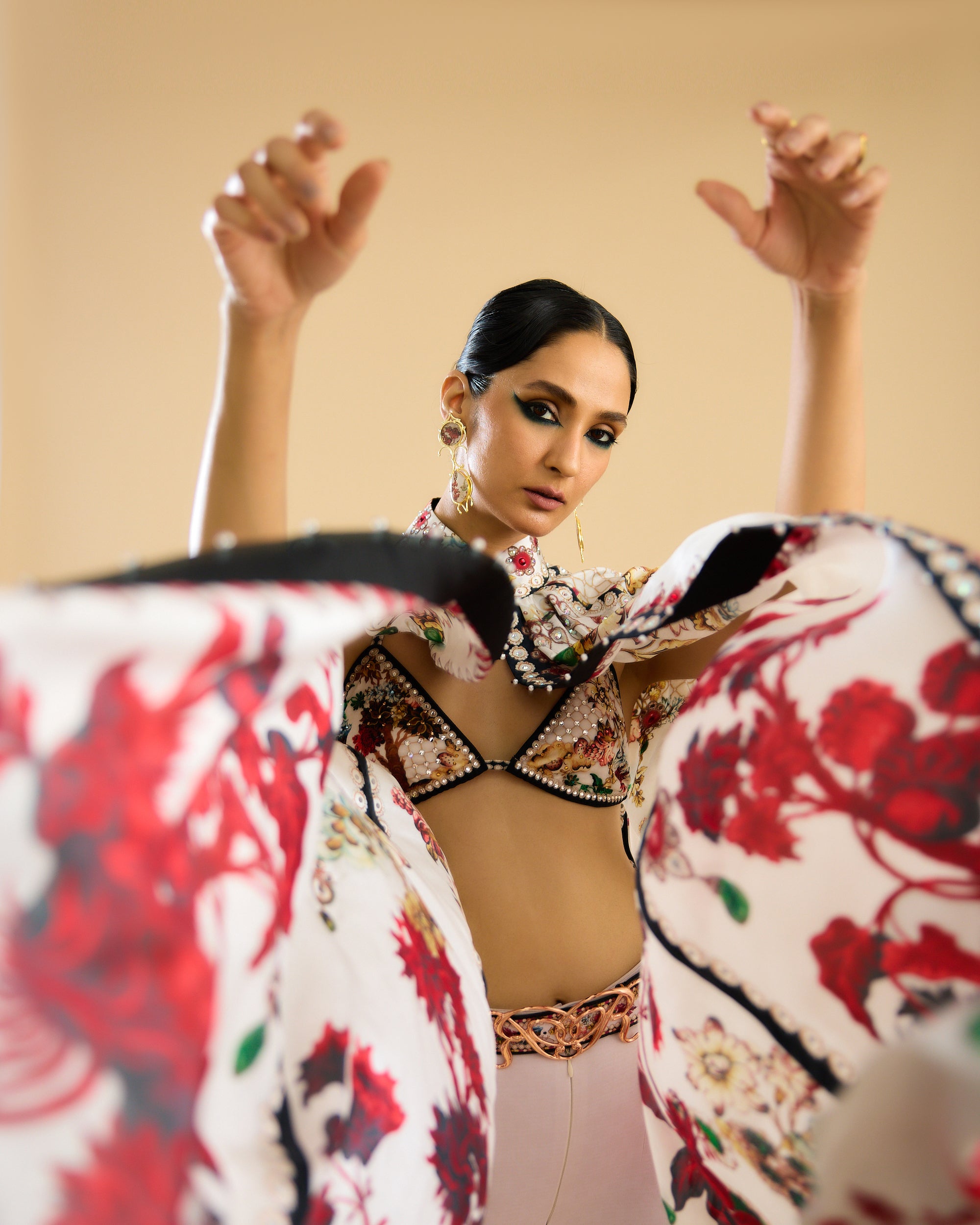 Nizam : Kandisa - Ivory/Red